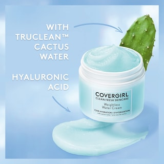 Foto 5 | Crema De Agua Hidratante Covergirl Clean Fresh 60 Ml - Venta Internacional.