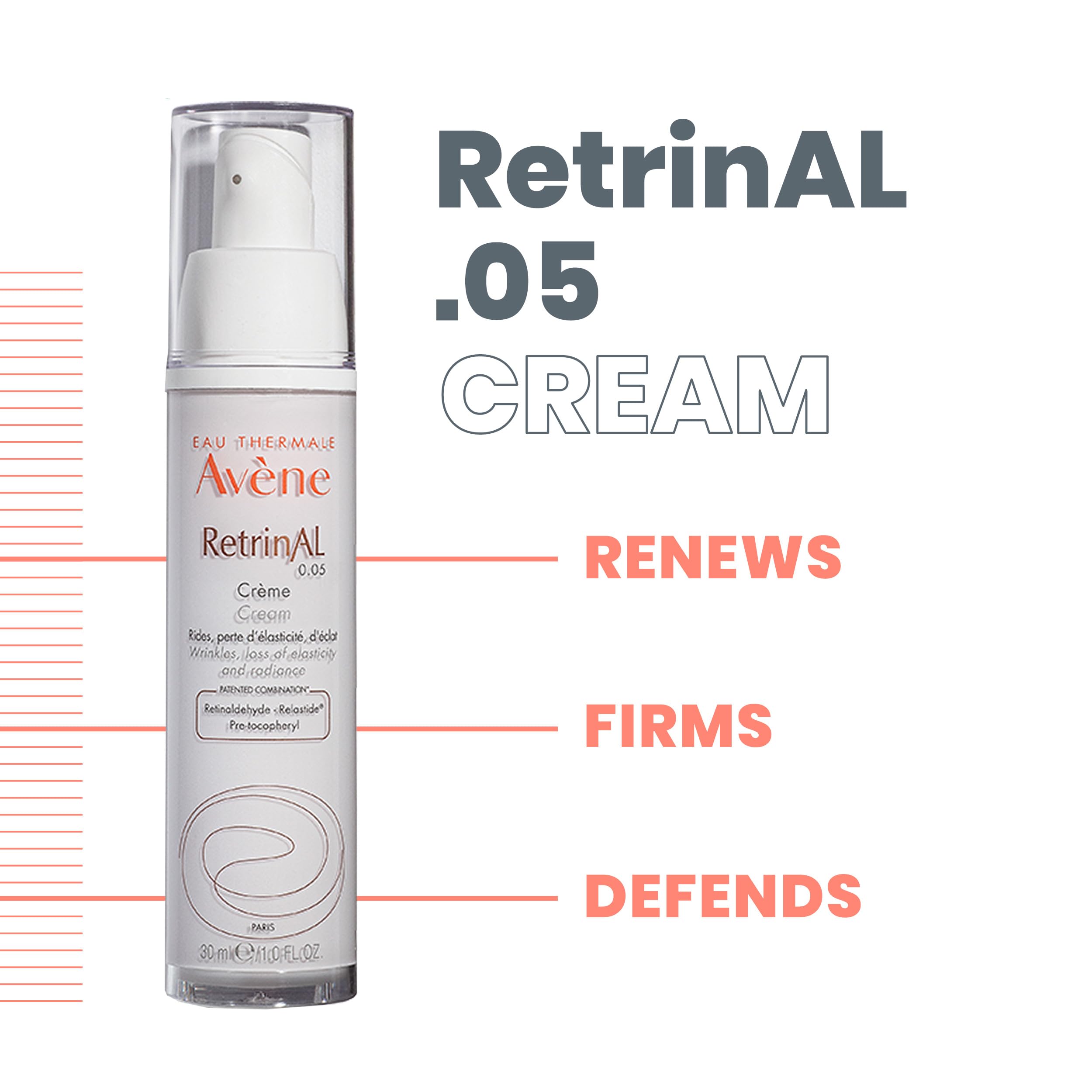 Foto 3 | Crema Eau Thermale Avène Retrinal 0.05 Con Retinaldehído 30 Ml - Venta Internacional.