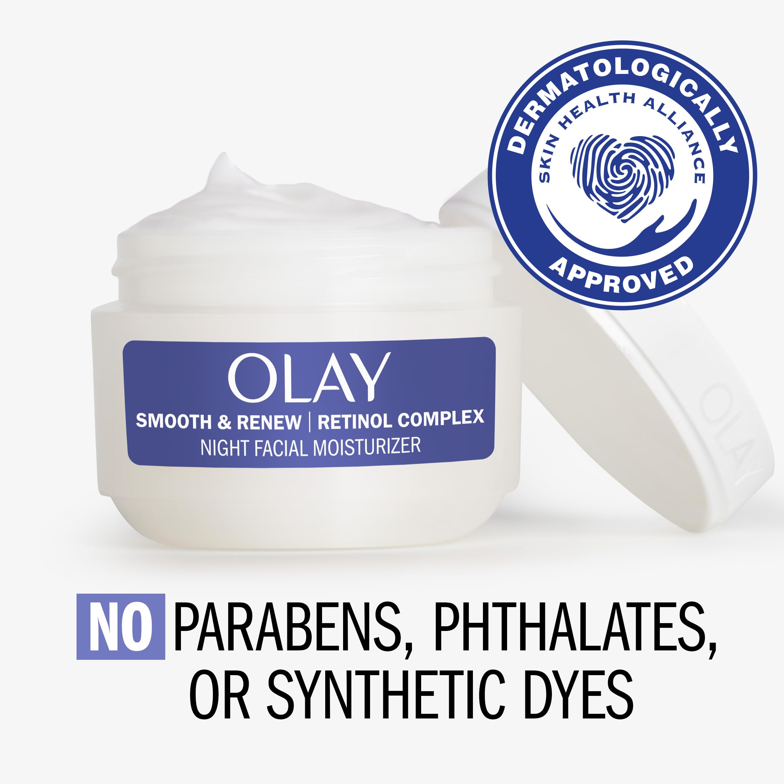 Foto 6 pulgar | Crema De Noche Hidratante Olay Smooth & Renew Retinol 60 Ml - Venta Internacional.