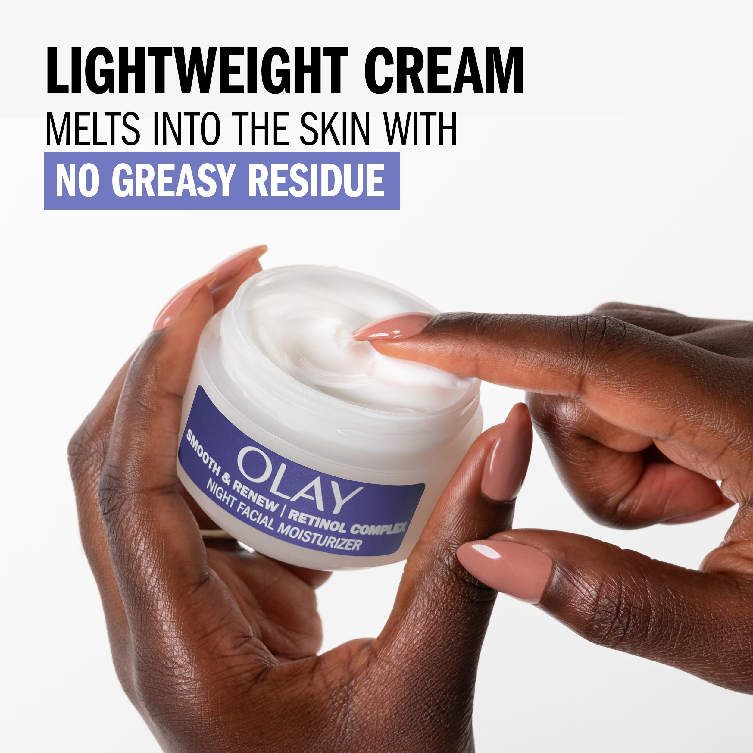 Foto 7 pulgar | Crema De Noche Hidratante Olay Smooth & Renew Retinol 60 Ml - Venta Internacional.