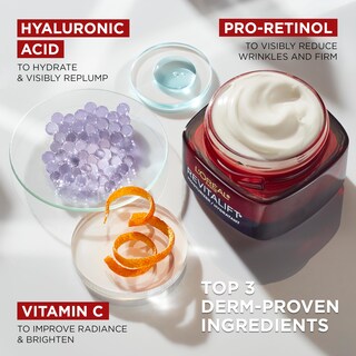 Foto 3 | Crema Hidratante L'oreal Paris Revitalift Triple Power 50 Ml - Venta Internacional.