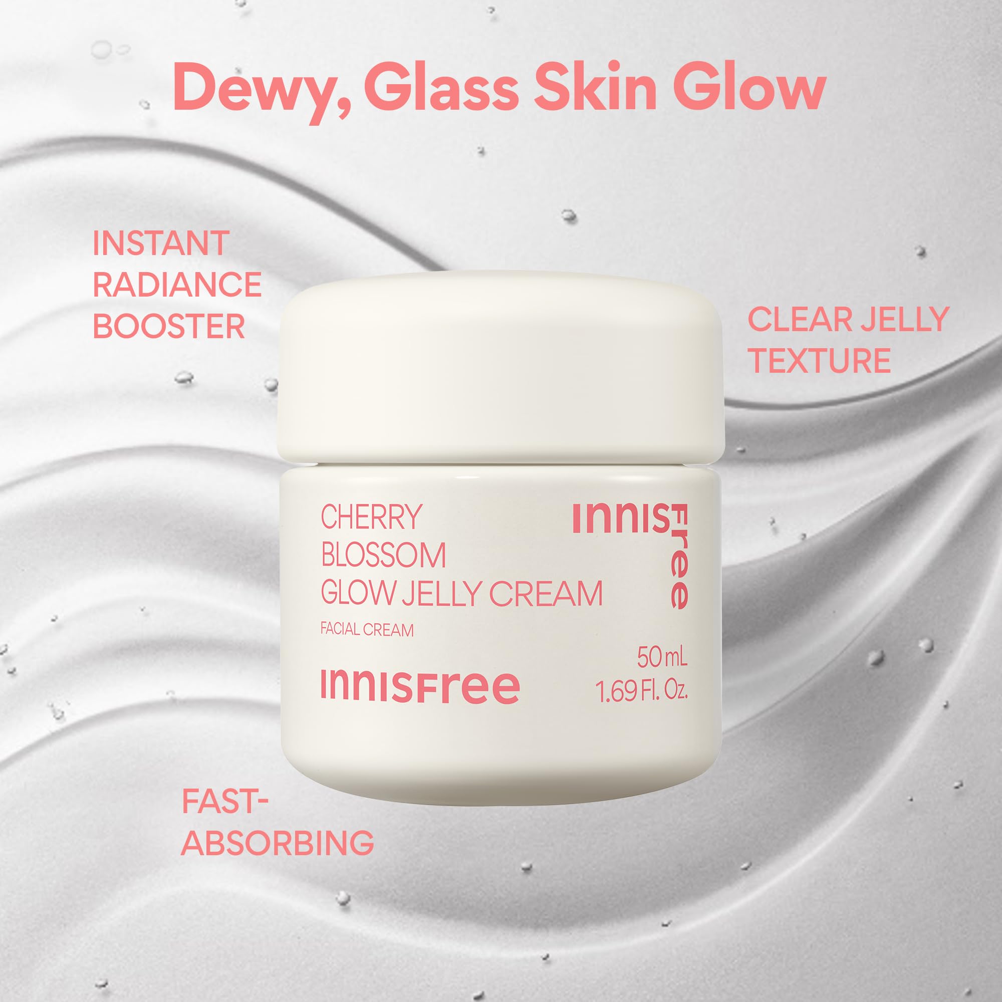 Foto 7 pulgar | Crema Hidratante Sin Gel Cherry Blossom Glow, 50 Ml - Venta Internacional.