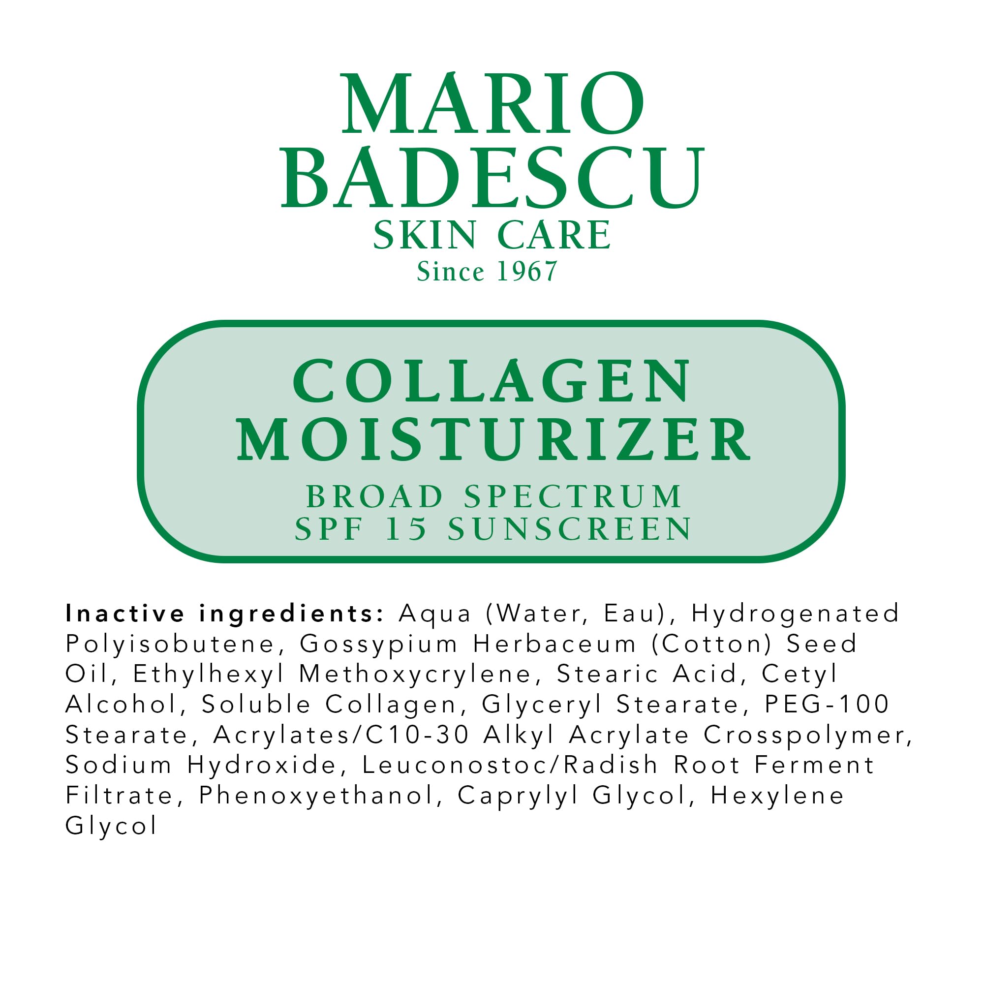 Foto 8 pulgar | Crema Hidratante Mario Badescu Colágeno Con Spf 15 60 Ml Para Mujer - Venta Internacional.