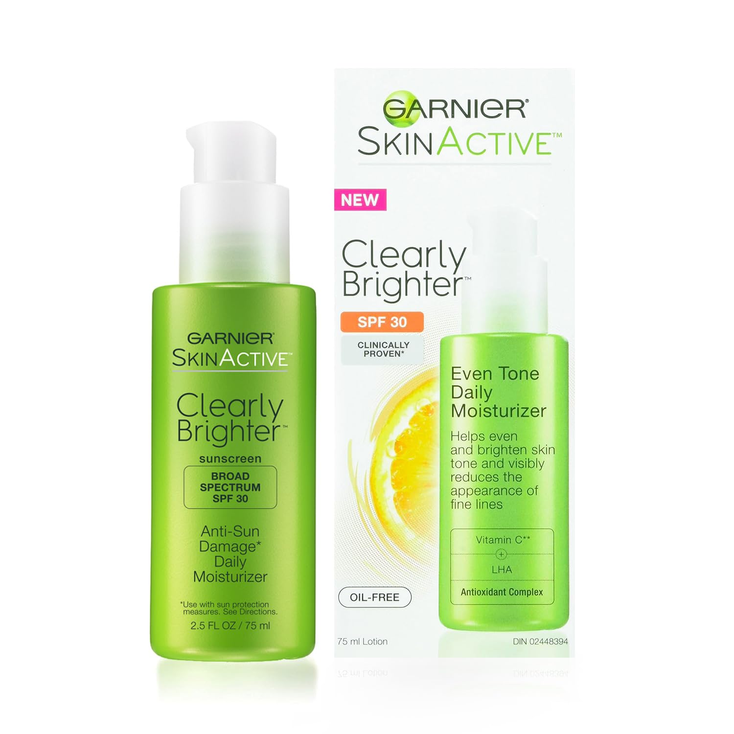 Foto 2 pulgar | Crema Hidratante Garnier Skinactive Clearly Brighter Spf 30 75 Ml - Venta Internacional.