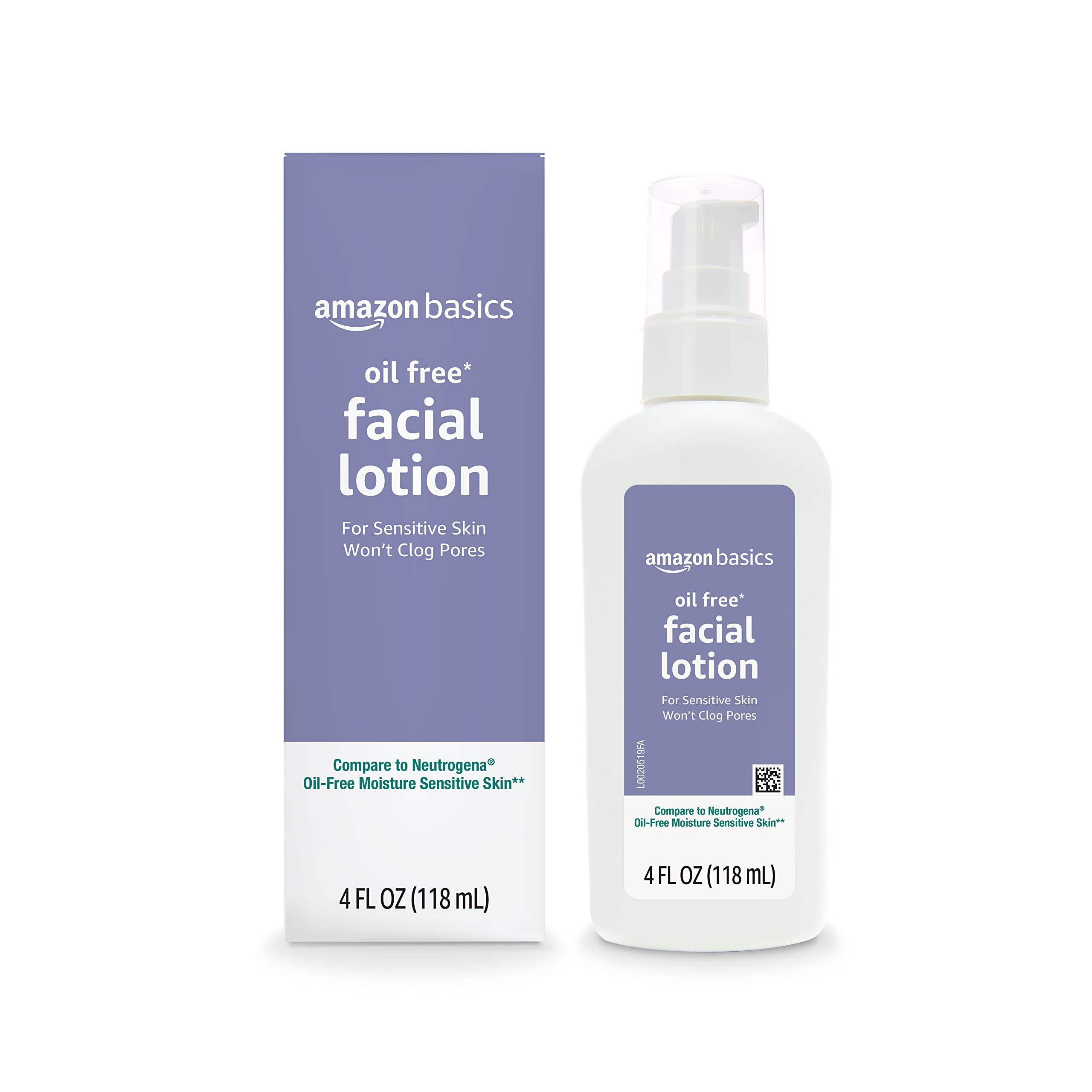 Foto 2 pulgar | Crema Hidratante Facial Amazon Basics Sin Aceite, 120 Ml, Piel Sensible - Venta Internacional.