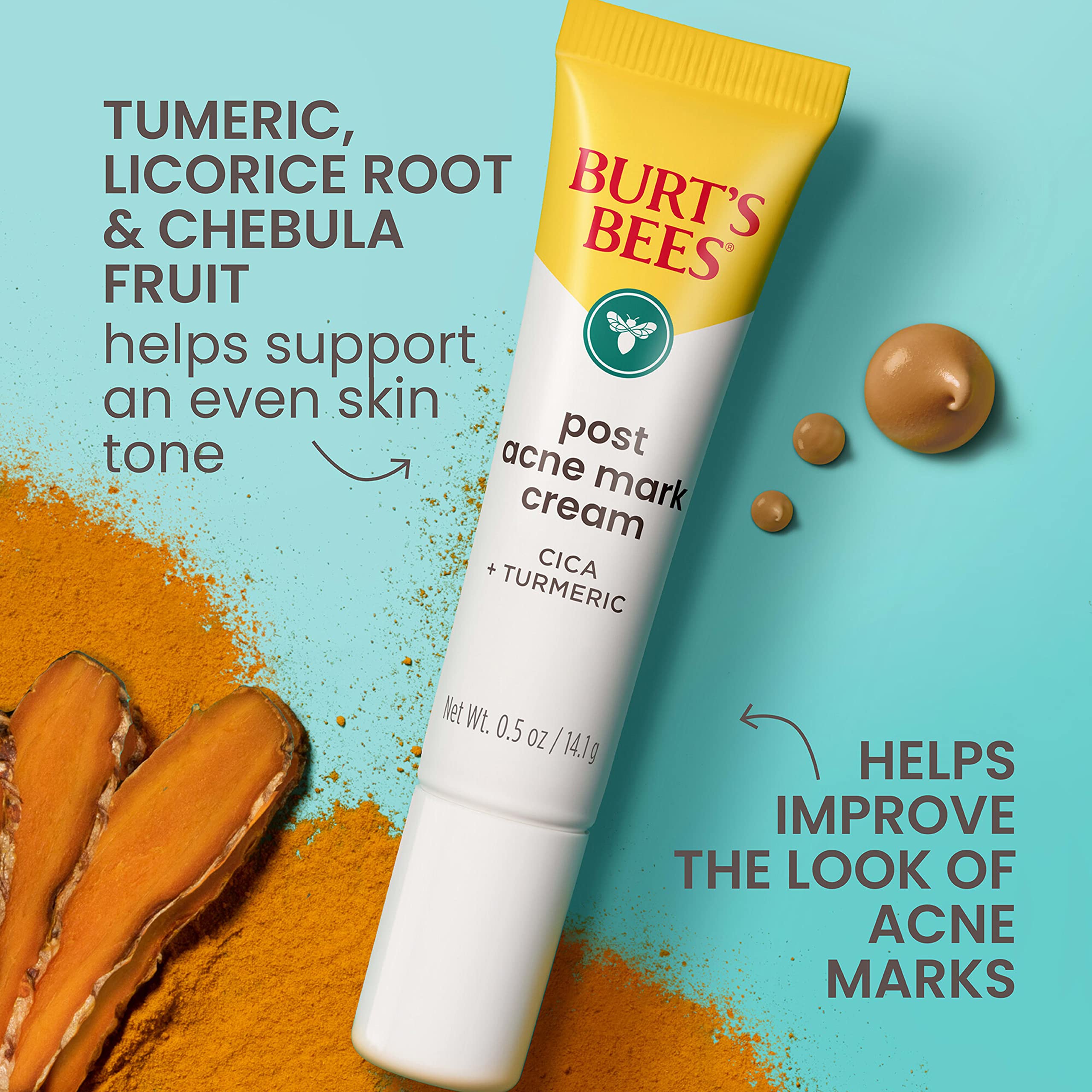 Foto 4 pulgar | Crema Burt's Bees Post Acne Mark De 15 Ml Con Cúrcuma - Venta Internacional.