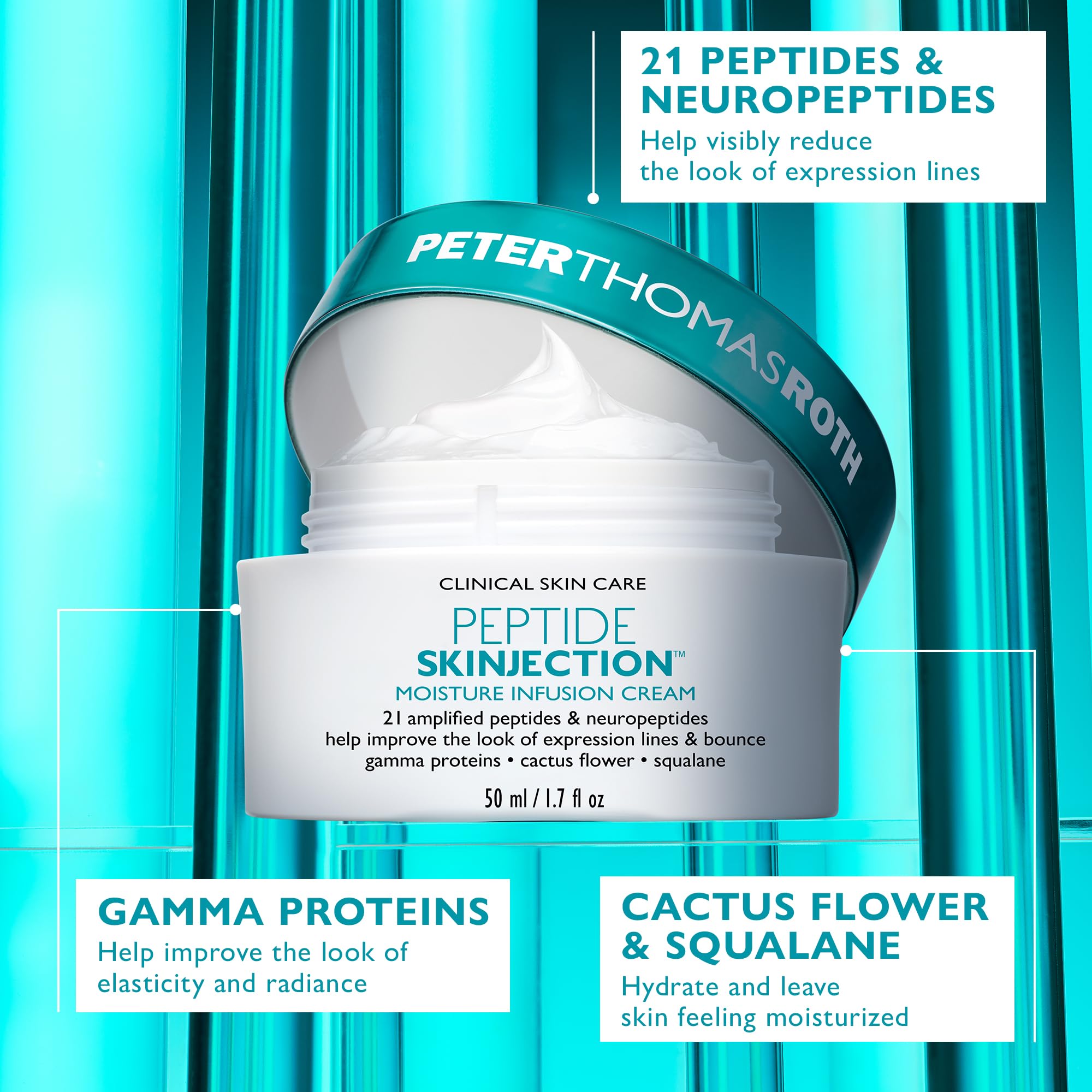 Foto 6 pulgar | Crema Hidratante Peter Thomas Roth Peptide Skin Inyection - Venta Internacional.