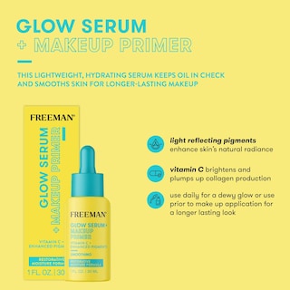 Foto 2 | Primer De Maquillaje Serum + Freeman Restorative Glow Booster 50 Ml - Venta Internacional.