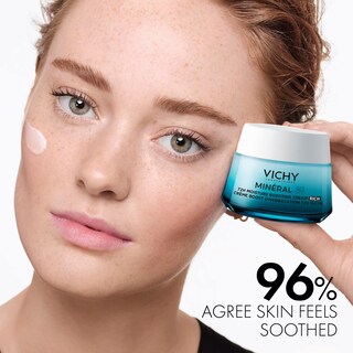 Foto 2 | Crema Hidratante Vichy Mineral 89 Rich 72h Con Ácido Hialurónico - Venta Internacional.