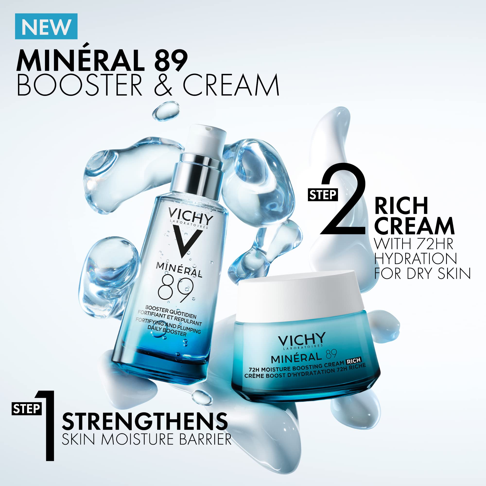 Foto 7 pulgar | Crema Hidratante Vichy Mineral 89 Rich 72h Con Ácido Hialurónico - Venta Internacional.