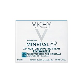 Foto 7 | Crema Hidratante Vichy Mineral 89 Rich 72h Con Ácido Hialurónico - Venta Internacional.