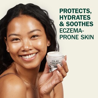 Foto 2 | Crema Hidratante Olay Sensitive Eczema Therapy 50 Ml Con Avena Coloidal - Venta Internacional.