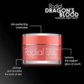 Foto 2 | Crema De Noche Rodial Dragons Blood Hyaluronic 50 Ml Con Retinol - Venta Internacional.