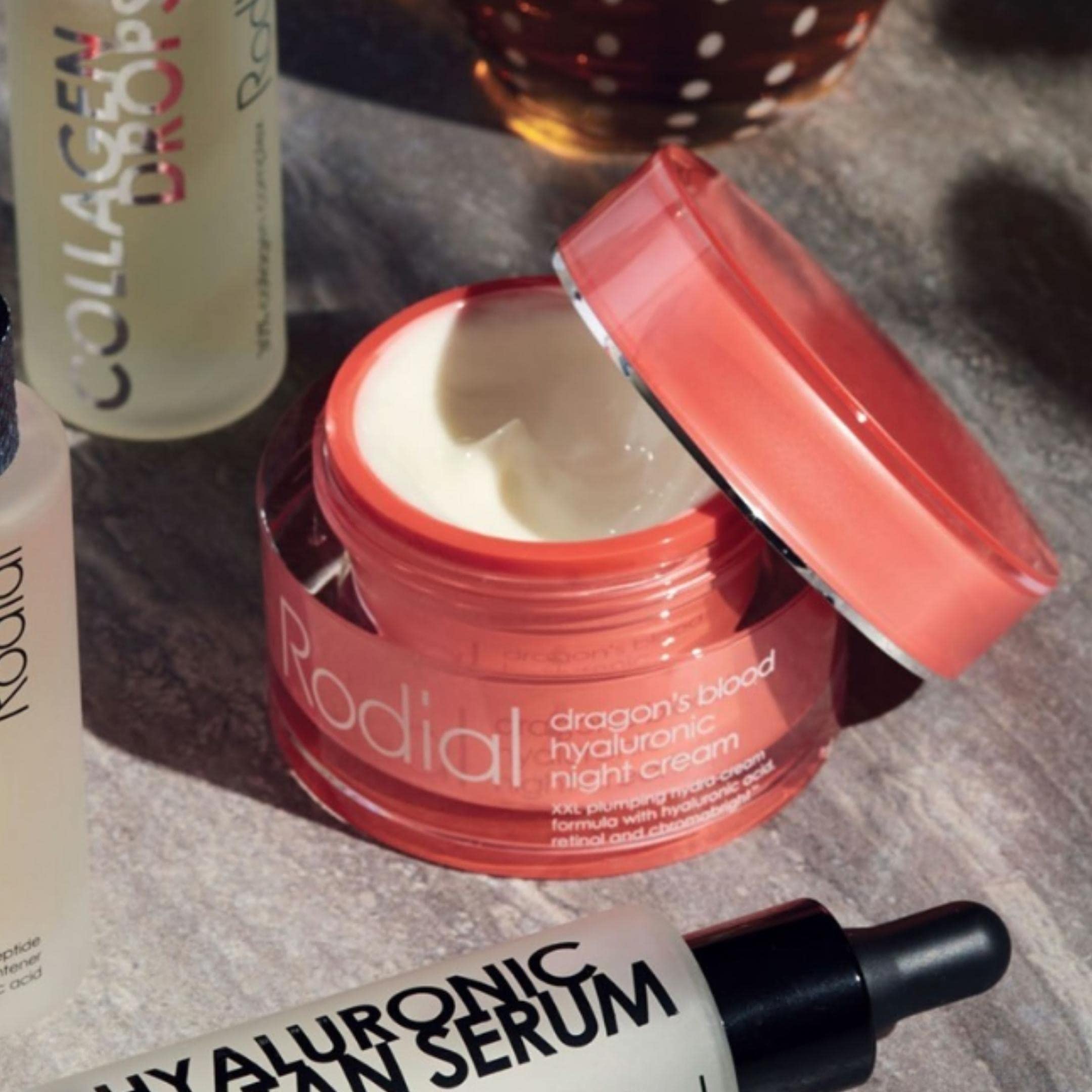 Foto 7 pulgar | Crema De Noche Rodial Dragons Blood Hyaluronic 50 Ml Con Retinol - Venta Internacional.