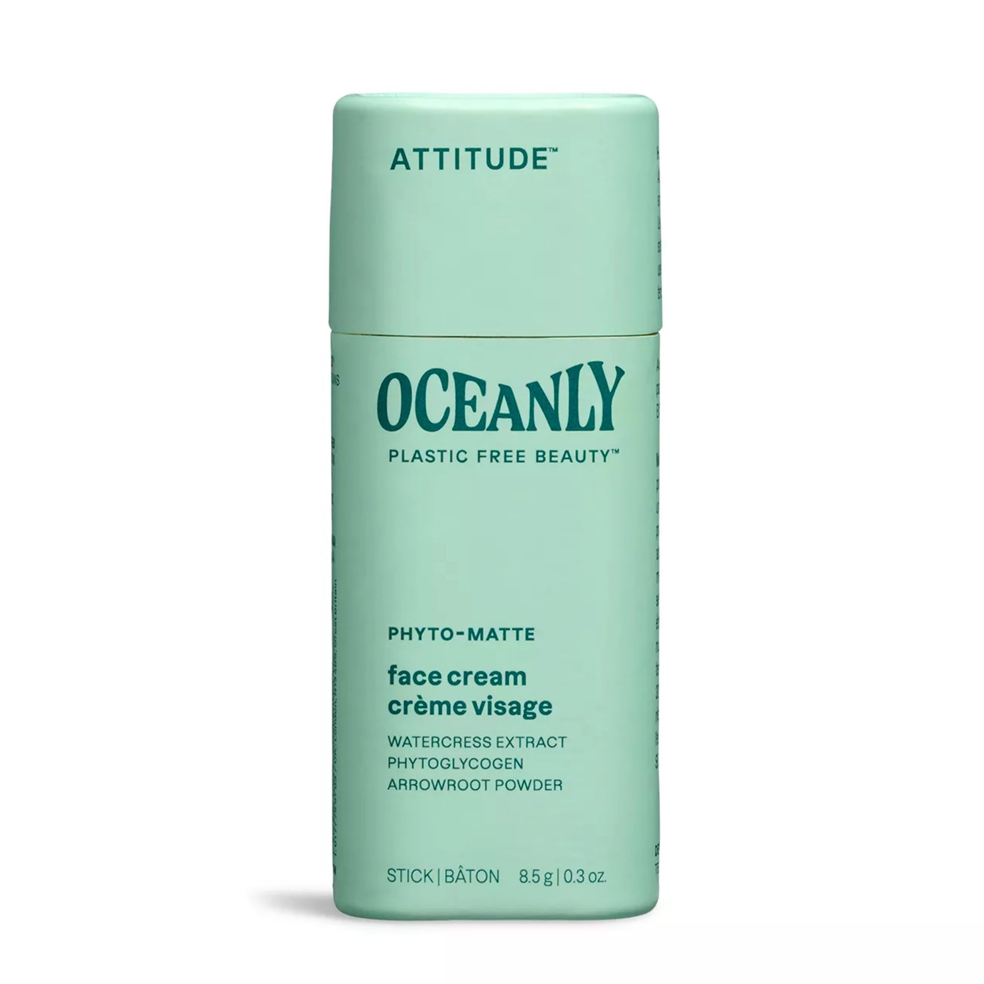 Crema Facial En Barra Attitude Oceanly Phyto Matte 8ml - Venta Internacional.