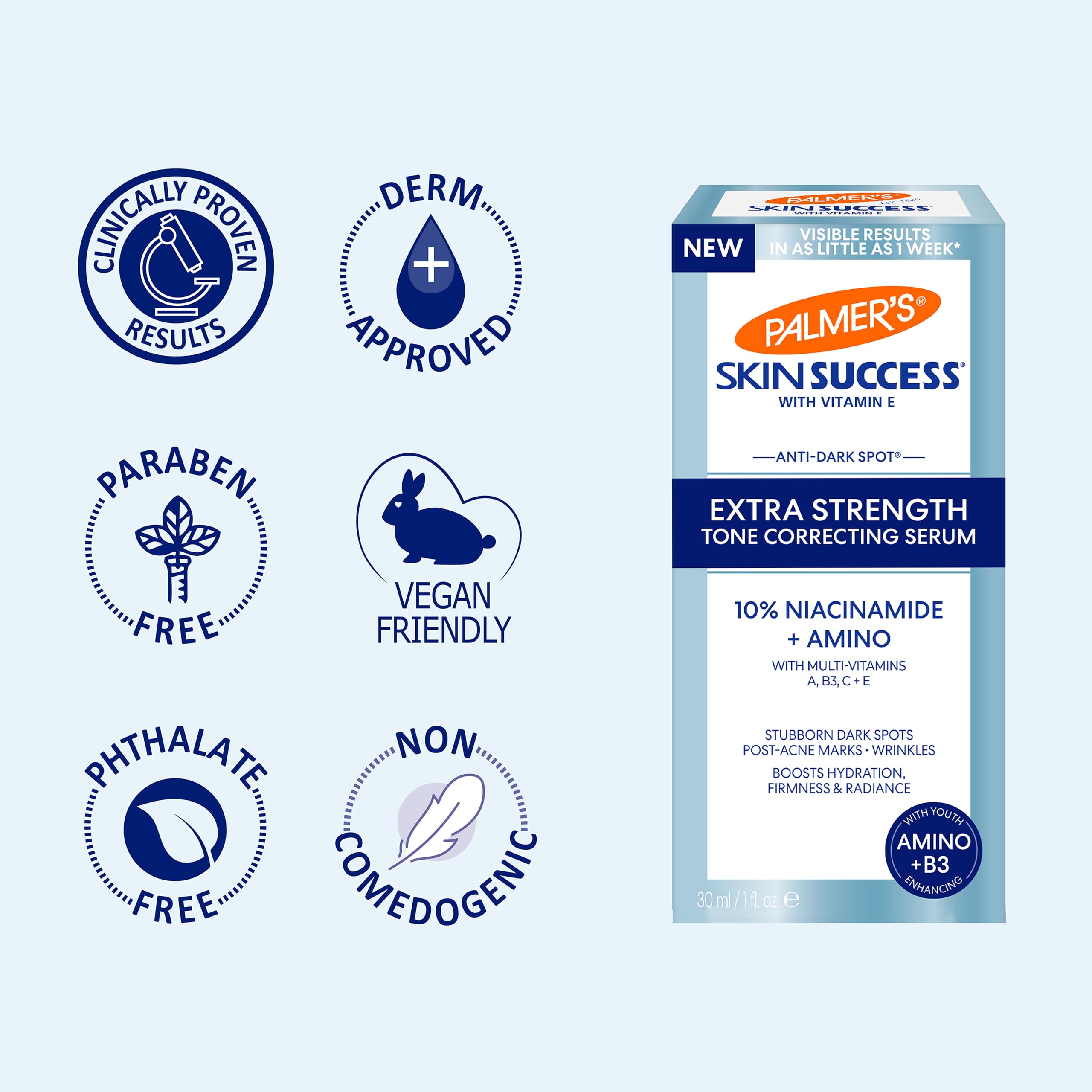 Foto 8 pulgar | Sérum Corrector De Tono Palmer's Skin Success 30 Ml - Venta Internacional.