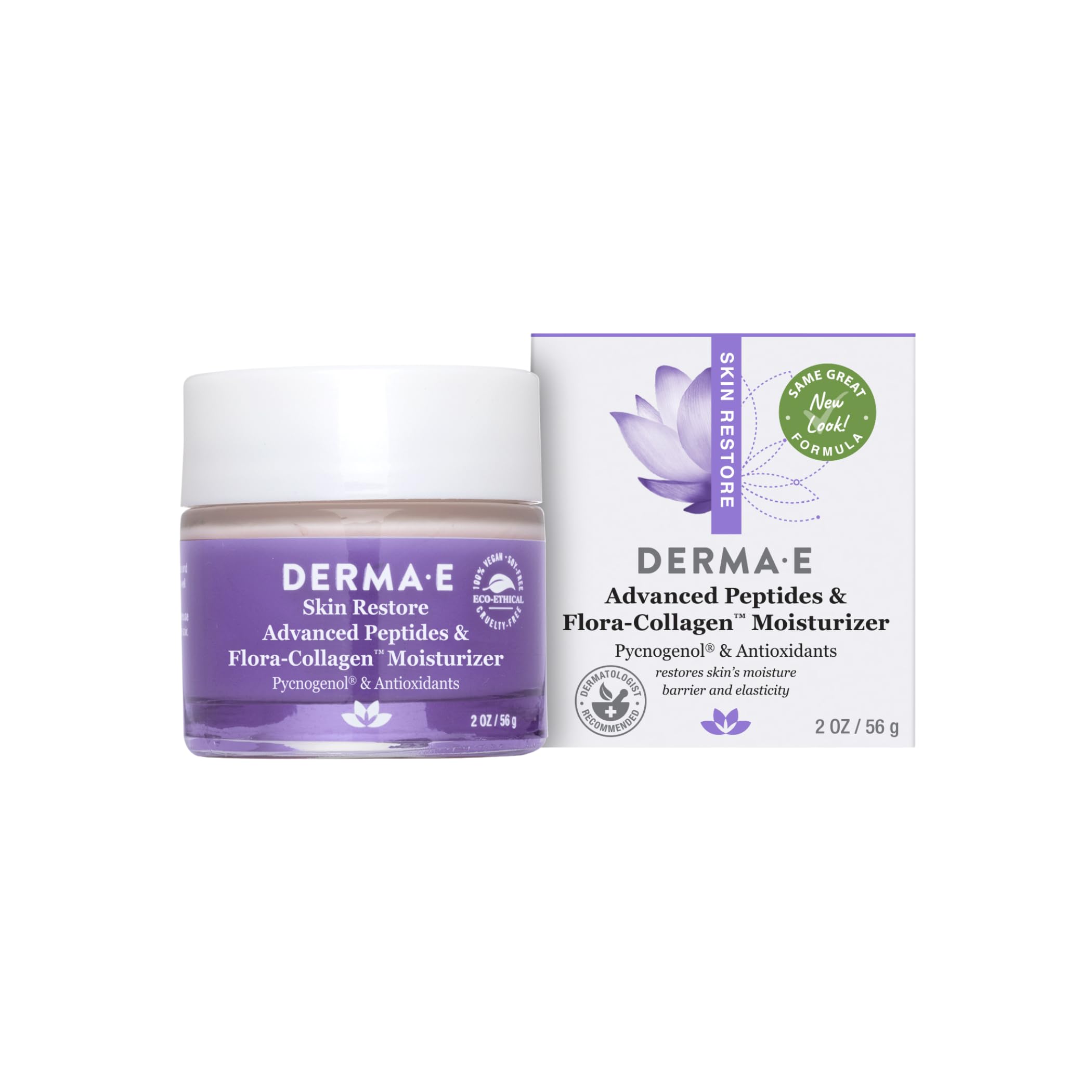 Crema Hidratante Derma E Advanced Con Péptidos Y Colágeno 60 Ml - Venta Internacional