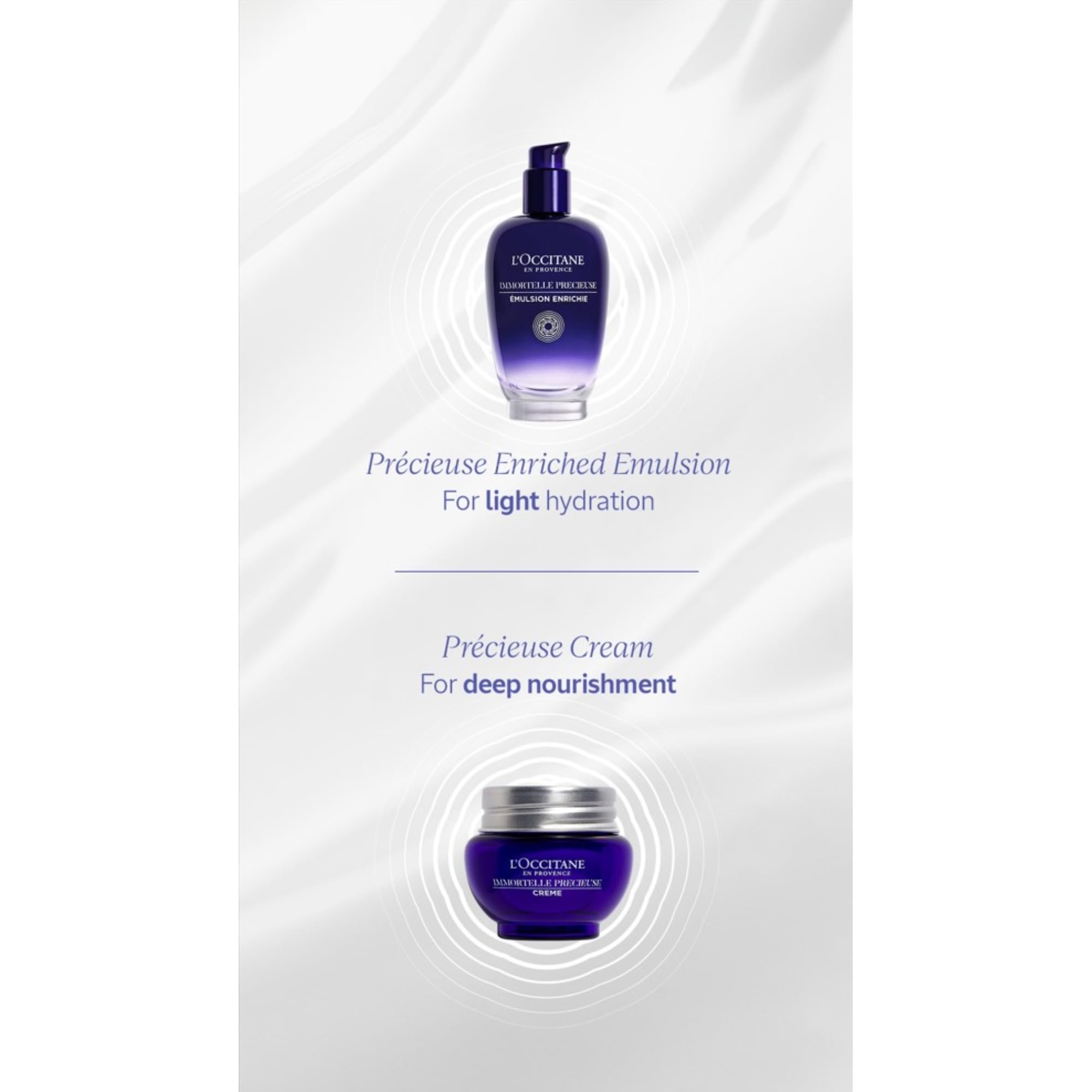 Foto 5 pulgar | Emulsión Hidratante L'occitane Immortelle Precious Enriquecida 75 Ml - Venta Internacional.
