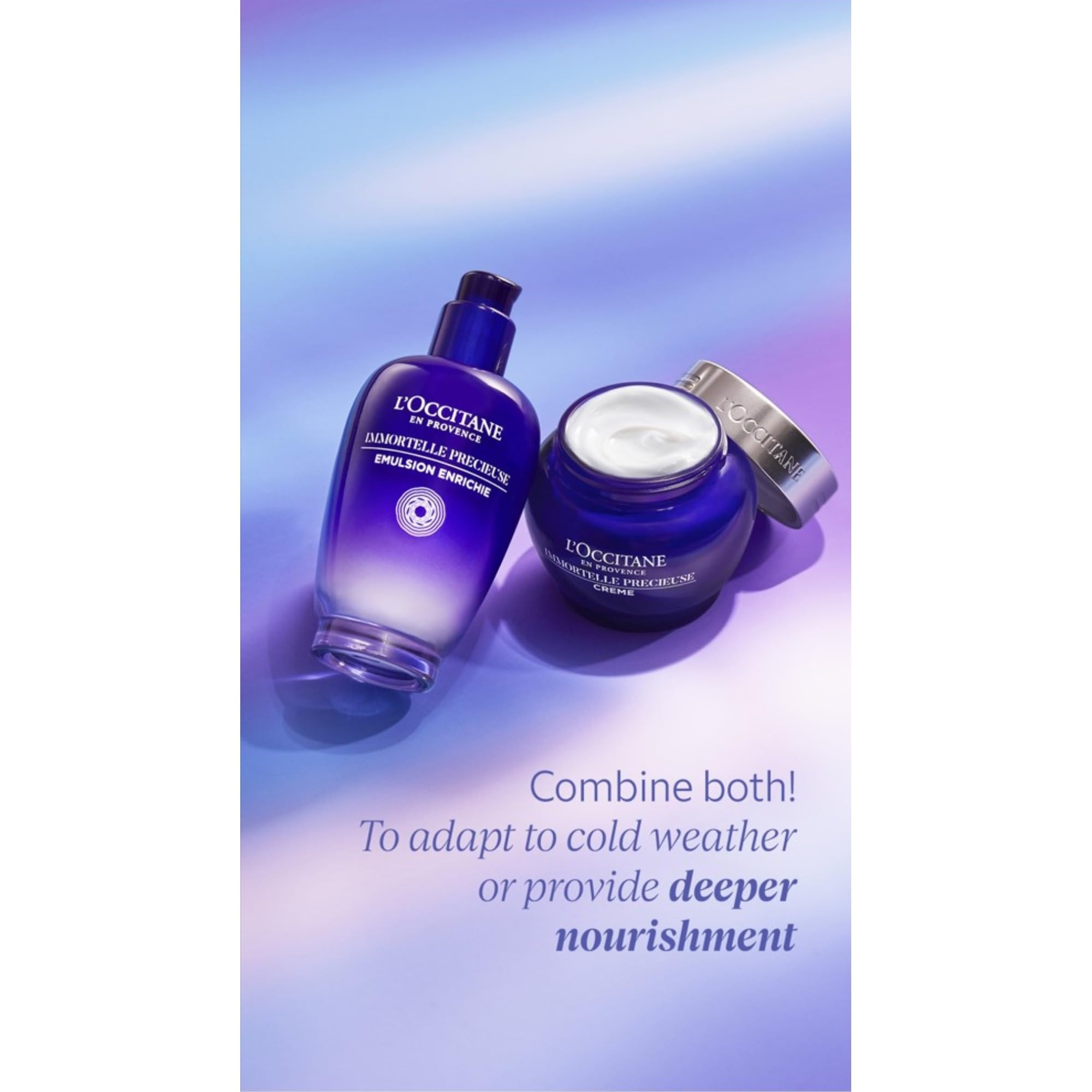 Foto 6 pulgar | Emulsión Hidratante L'occitane Immortelle Precious Enriquecida 75 Ml - Venta Internacional.