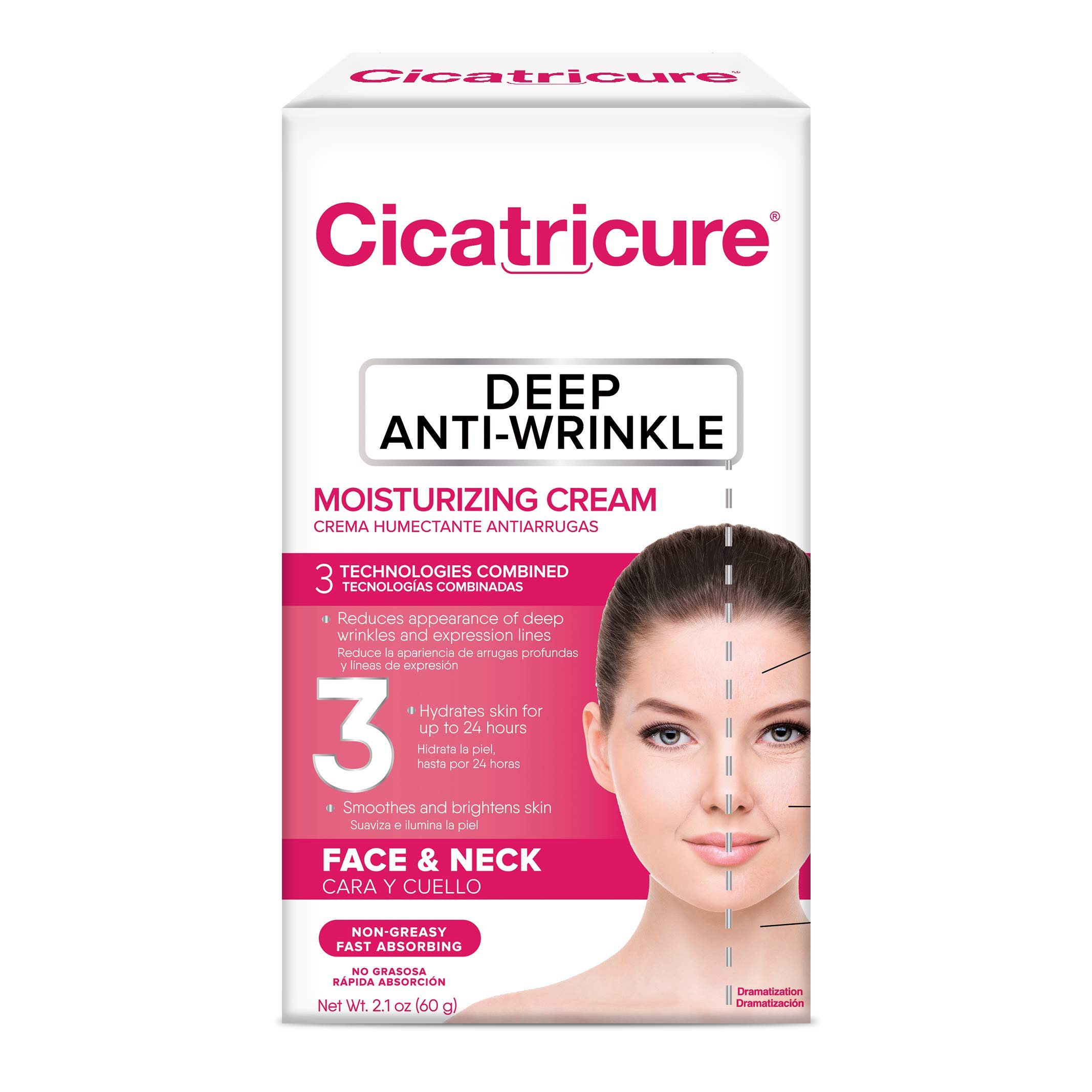 Foto 3 pulgar | Crema Cicatricure Antiarrugas Para Rostro Y Cuello, 62 Ml, Paquete De 4 - Venta Internacional.