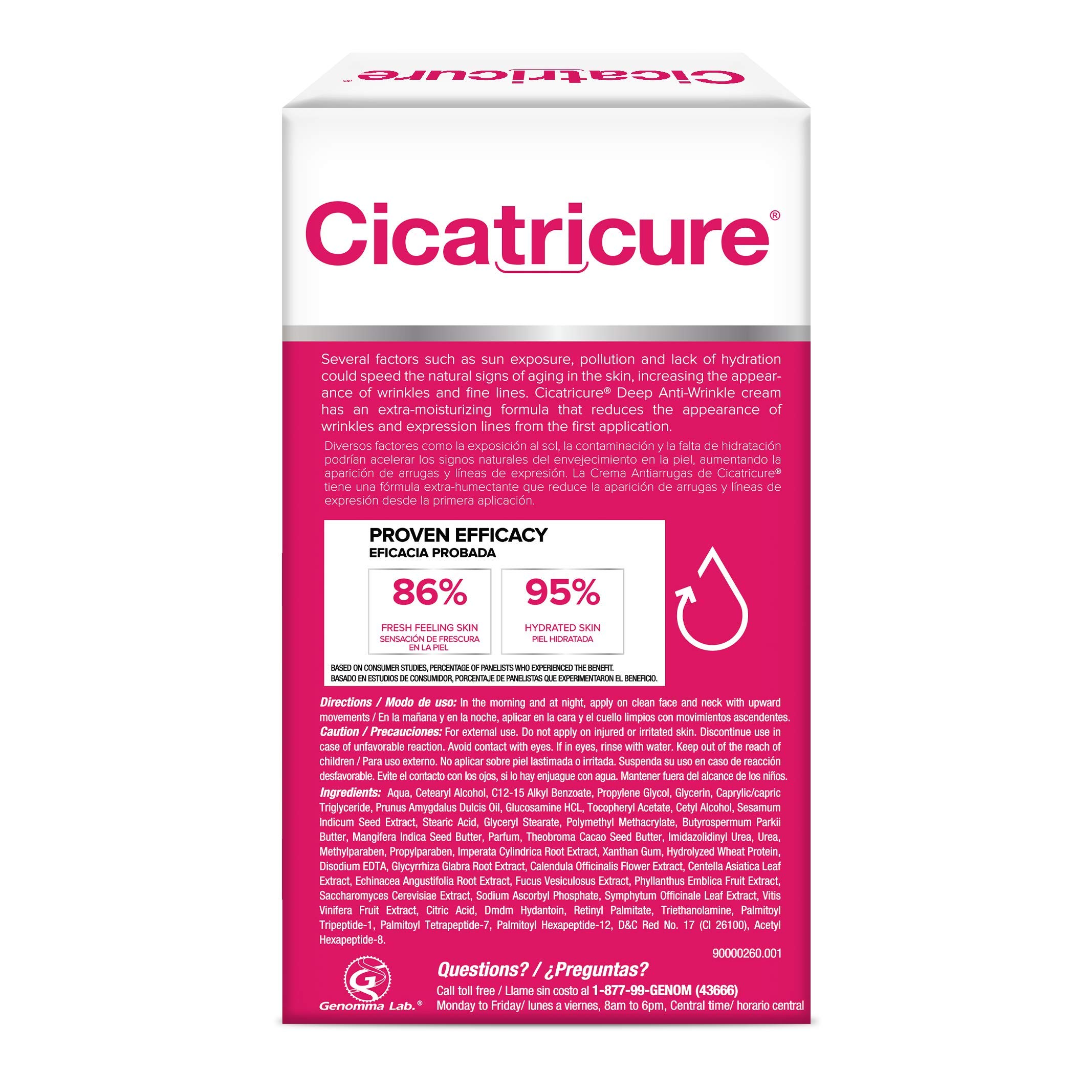 Foto 4 pulgar | Crema Cicatricure Antiarrugas Para Rostro Y Cuello, 62 Ml, Paquete De 4 - Venta Internacional.