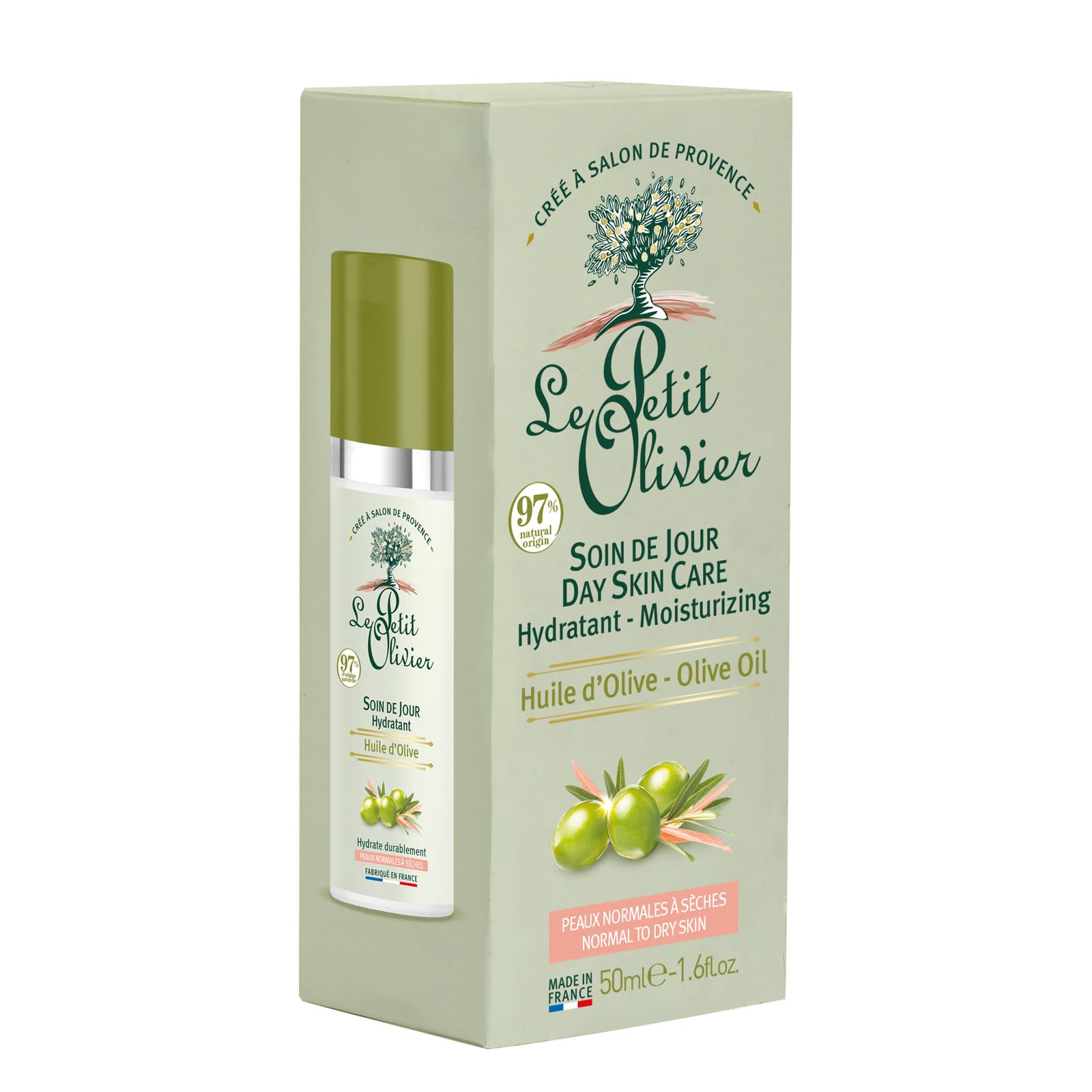 Foto 5 pulgar | Crema Hidratante Le Petit Olivier Hidratante Para El Cuidado De La Piel De Día, 50 Ml - Venta Internacional.