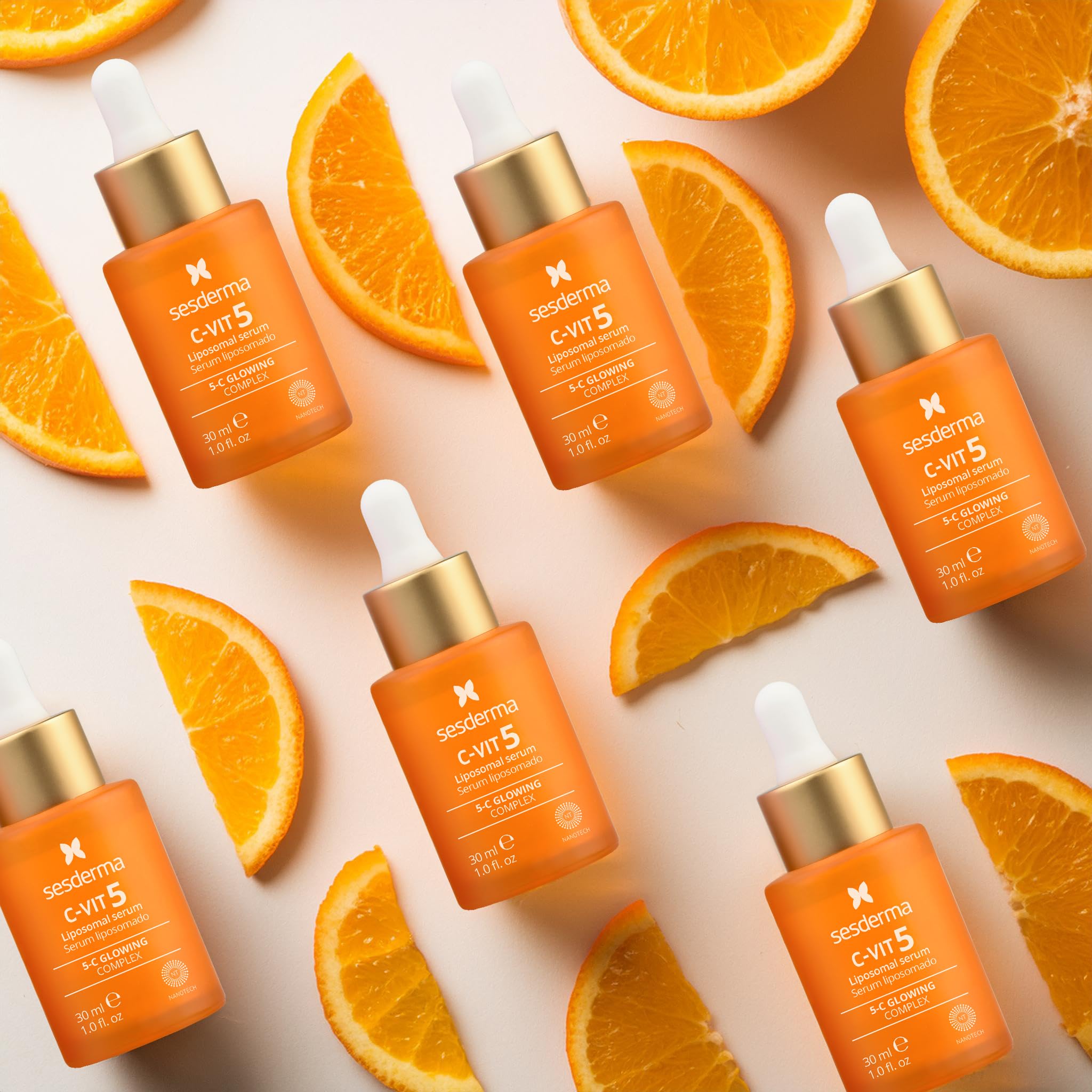 Foto 4 pulgar | Sérum Sesderma C-vit 5 Fusion Vitamina C, 30 Ml, Hidratante Y Resplandeciente - Venta Internacional.