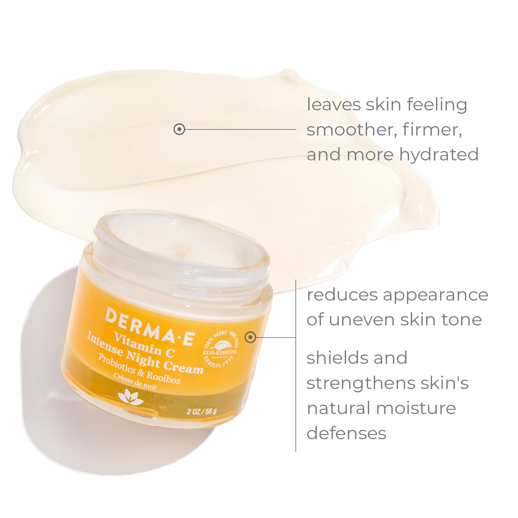 Foto 3 pulgar | Crema De Noche Derma-e Con Vitamina C, Iluminadora Intensa, 60 Ml - Venta Internacional.