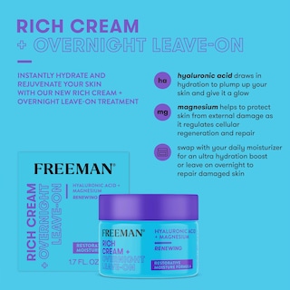 Foto 2 | Crema Hidratante Freeman Restorative 50 Ml Con Magnesio Y Ácido Hialurónico - Venta Internacional.