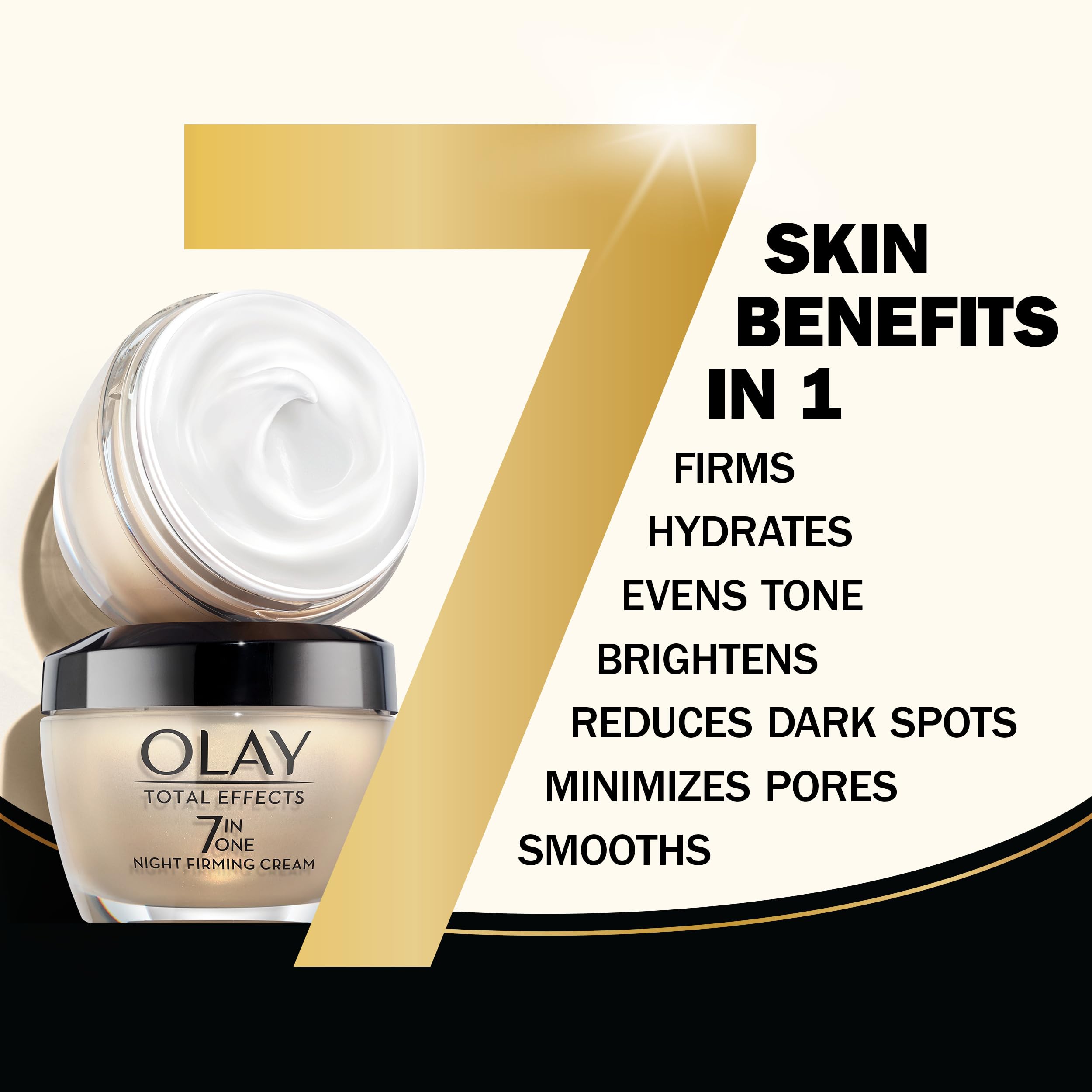 Foto 3 pulgar | Crema Hidratante Olay Total Effects 7 En 1 Para La Noche, 50 Ml - Venta Internacional.