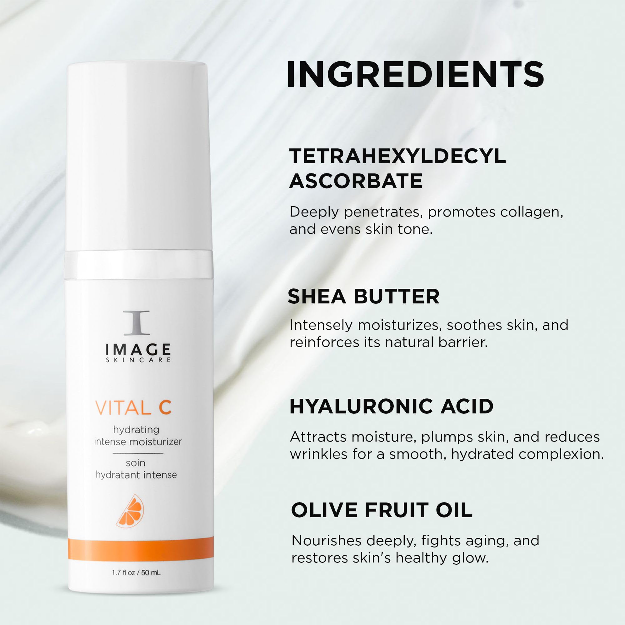 Foto 5 | Crema Hidratante Image Skincare Vital C Hydrating 50 Ml Con Ácido Hialurónico - Venta Internacional.
