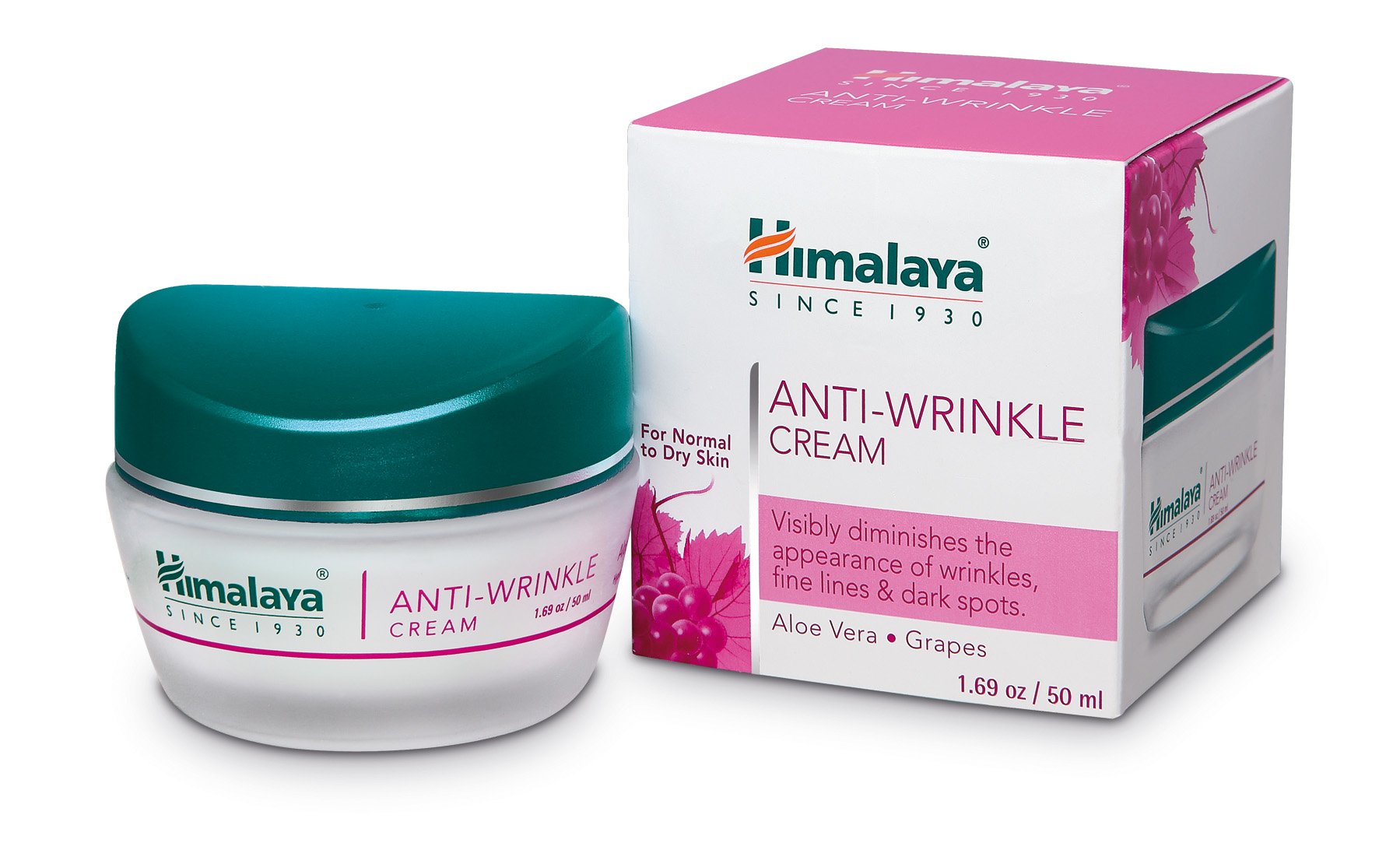 Foto 2 | Crema Antiarrugas Himalaya Reduce Las Arrugas 50 Ml Con Aloe Vera - Venta Internacional.