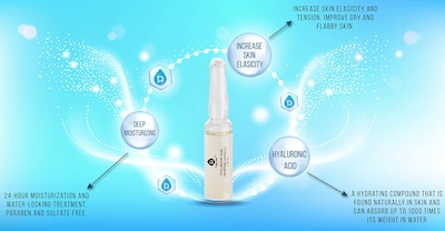 Foto 2 | Set De Ampollas De Sérum Pursonic 100% Ácido Hialurónico Para 7 Días - Venta Internacional.