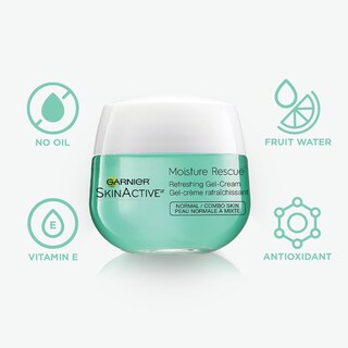 Foto 2 | Gel En Crema Refrescante Moisture Rescue Garnier Skinactive 50 G - Venta Internacional.