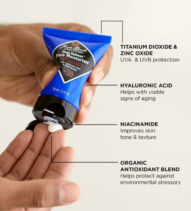 Foto 5 | Crema Hidratante Facial Jack Black Dual Defense™ Spf 30 100 Ml - Venta Internacional.