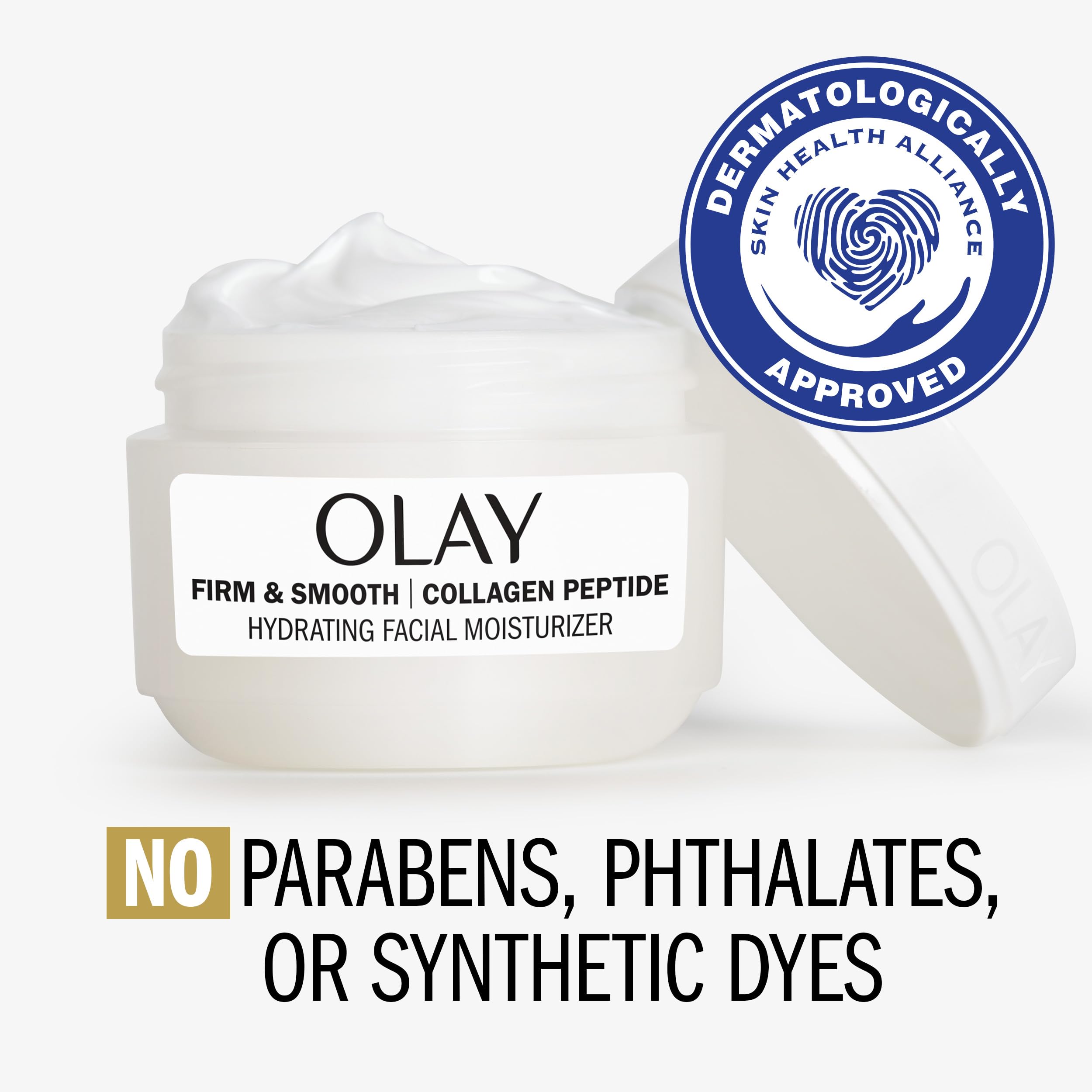 Foto 7 pulgar | Hidratante Olay Firm & Smooth Colágeno Péptido 60 Ml - Venta Internacional.