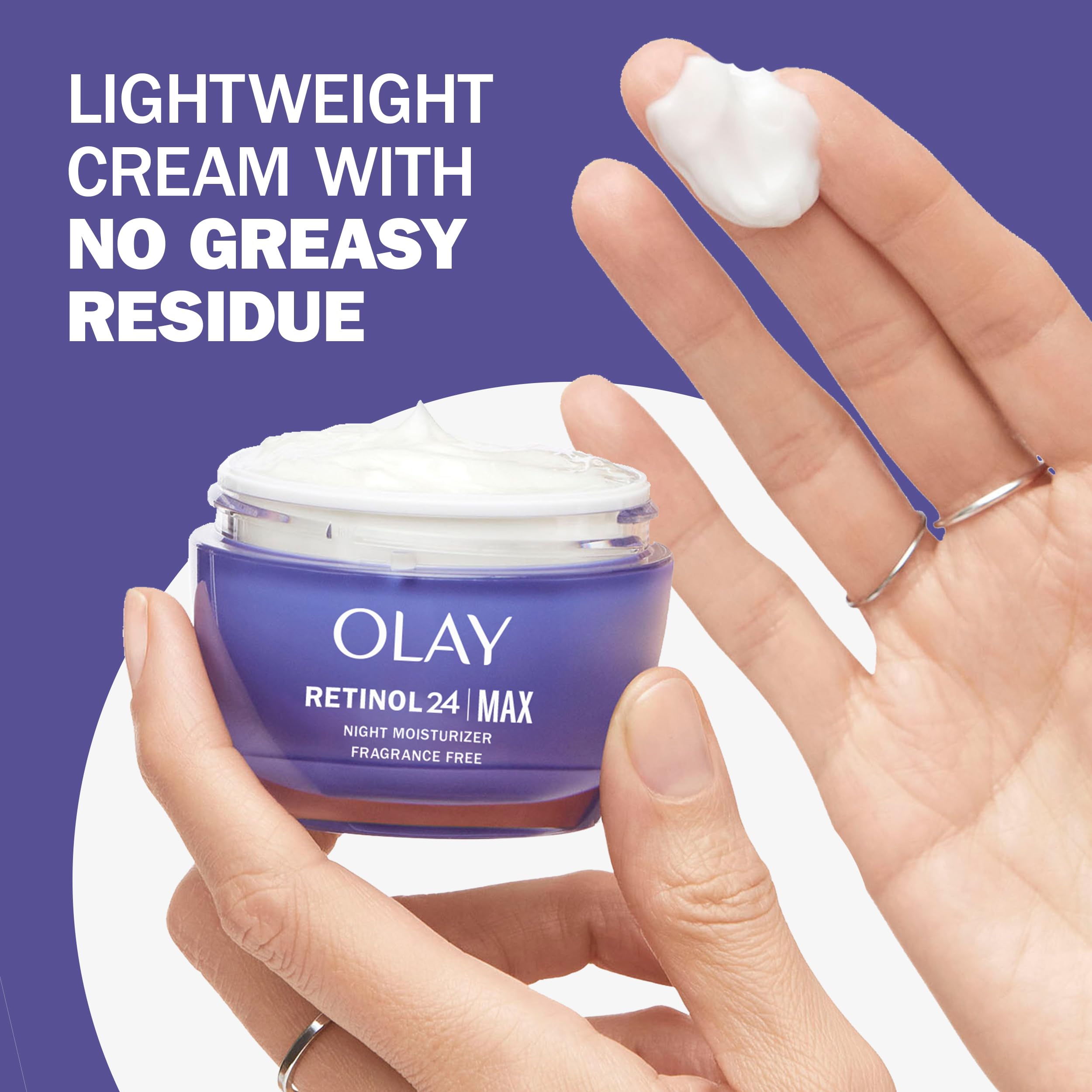 Foto 6 pulgar | Crema Hidratante Olay Retinol 24 Max Hydrating Night 50 Ml - Venta Internacional.