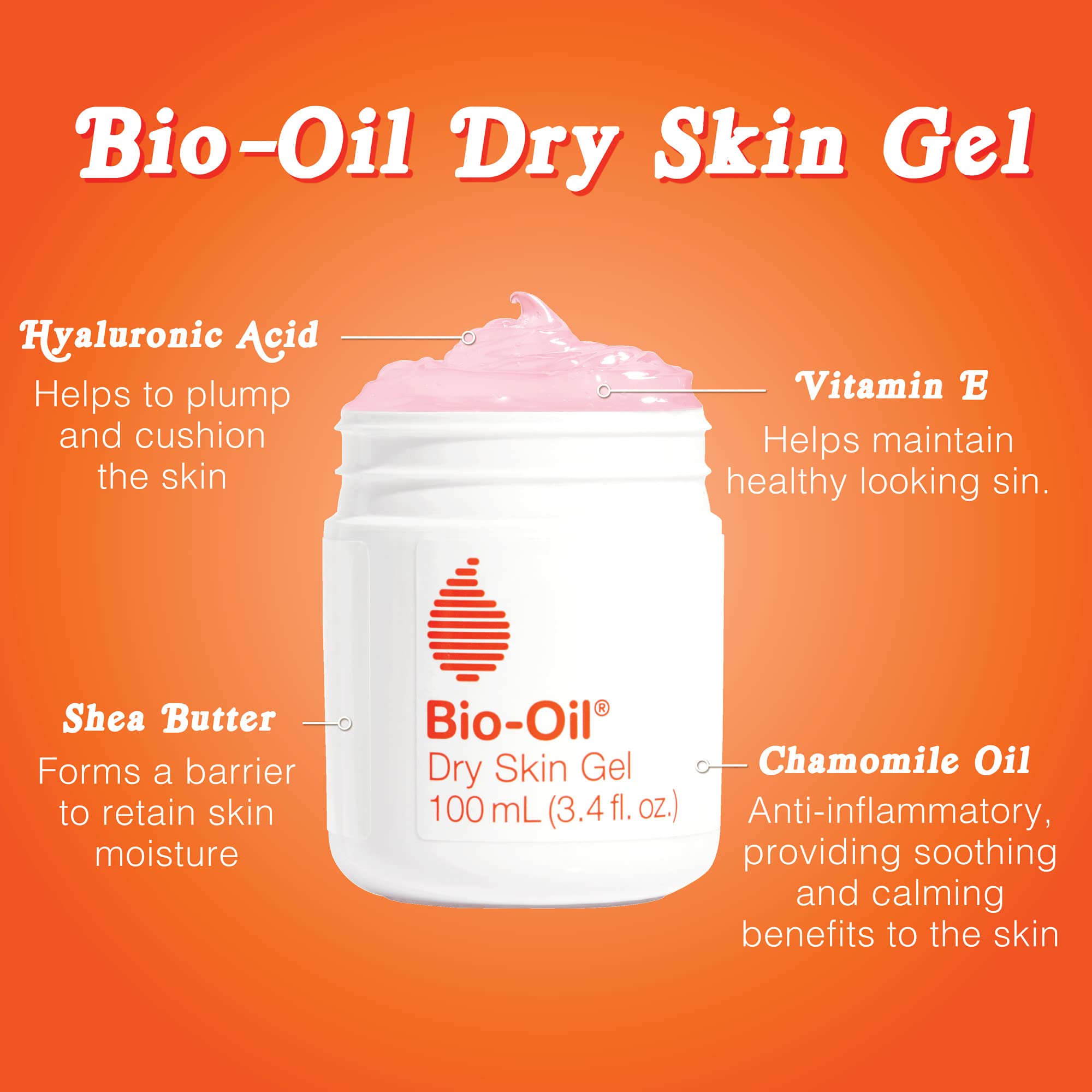 Foto 4 | Gel Hidratante Bio-oil Para Piel Seca, Rostro Y Cuerpo, 50 Ml - Venta Internacional.