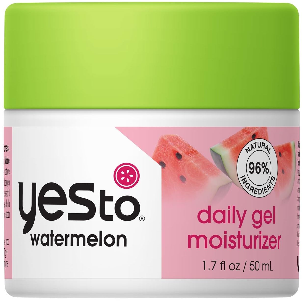 Gel Hidratante Yes To Watermelon Para Uso Diario, 50 Ml, Con Antioxidantes - Venta Internacional.