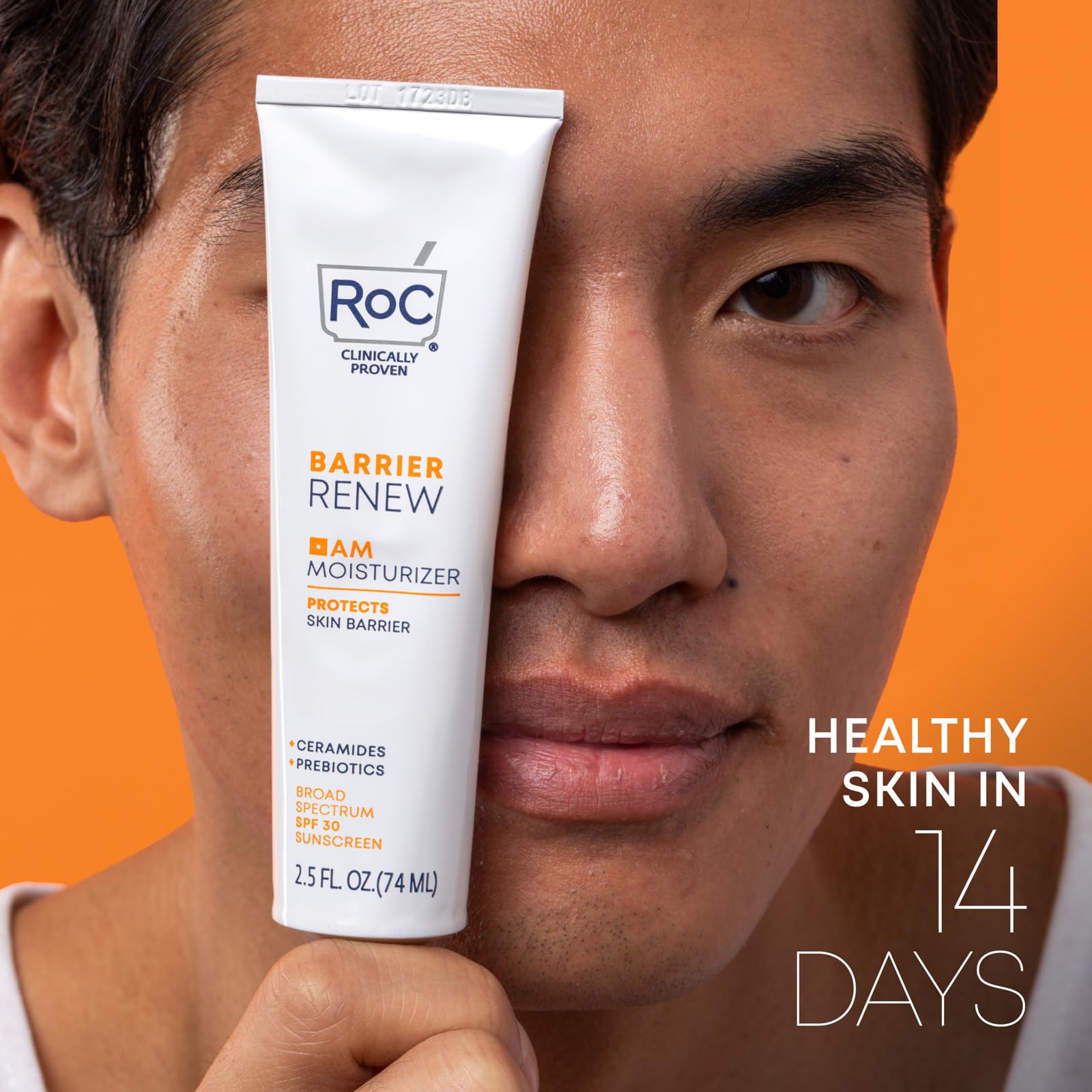 Foto 3 pulgar | Crema Hidratante De Día Roc Barrier Renew Spf 30 Con Ceramidas 75 Ml - Venta Internacional.