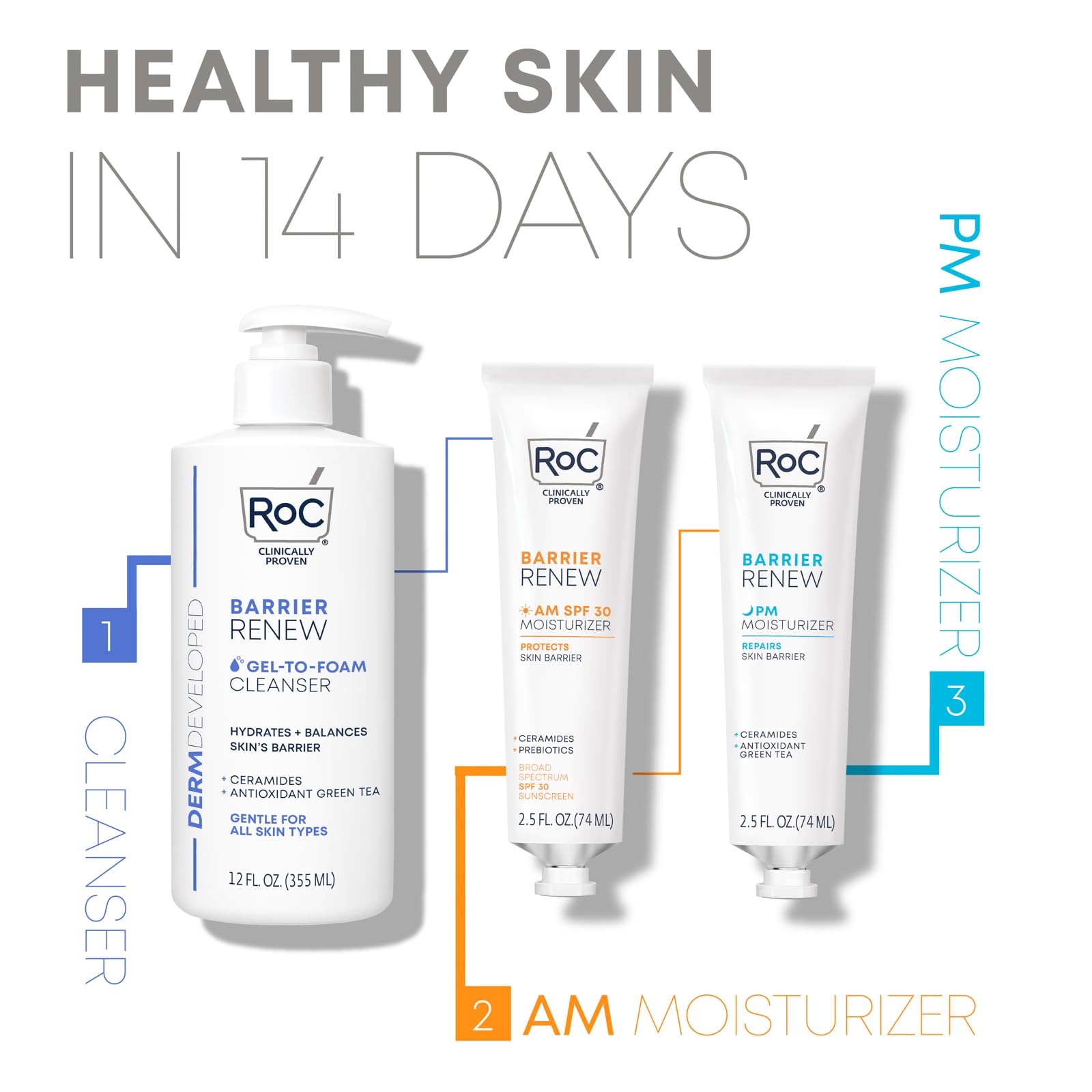 Foto 8 pulgar | Crema Hidratante De Día Roc Barrier Renew Spf 30 Con Ceramidas 75 Ml - Venta Internacional.