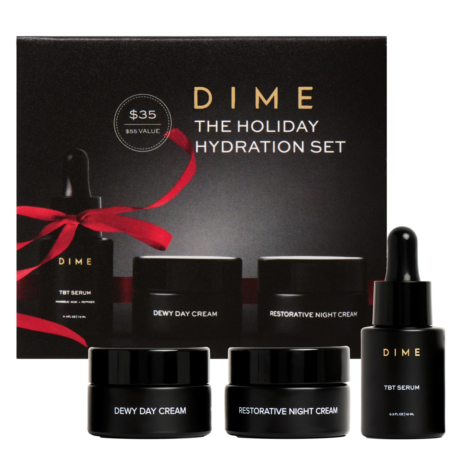 Foto 2 pulgar | Set De Hidratación Navideña Skincare Dime Beauty Con Crema De Día De 15 Ml - Venta Internacional.