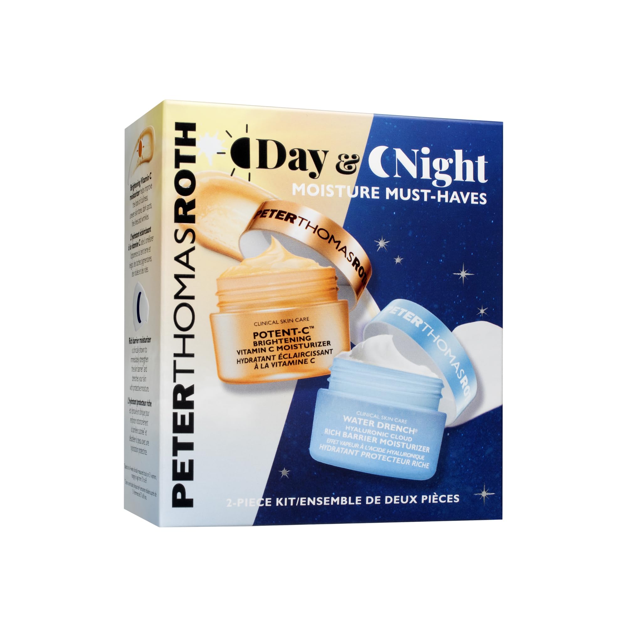 Kit Hidratante Peter Thomas Roth Potent-c & Water Srench - Venta Internacional.