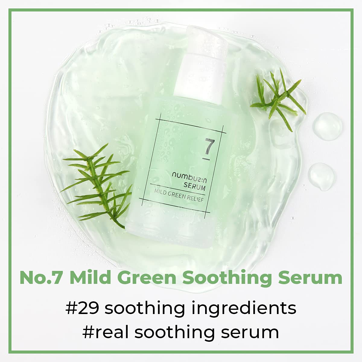 Foto 3 pulgar | Sérum Numbuzin No.7, Suavizante, Verde Suave, 50 Ml, Para Pieles Con Acné - Venta Internacional.