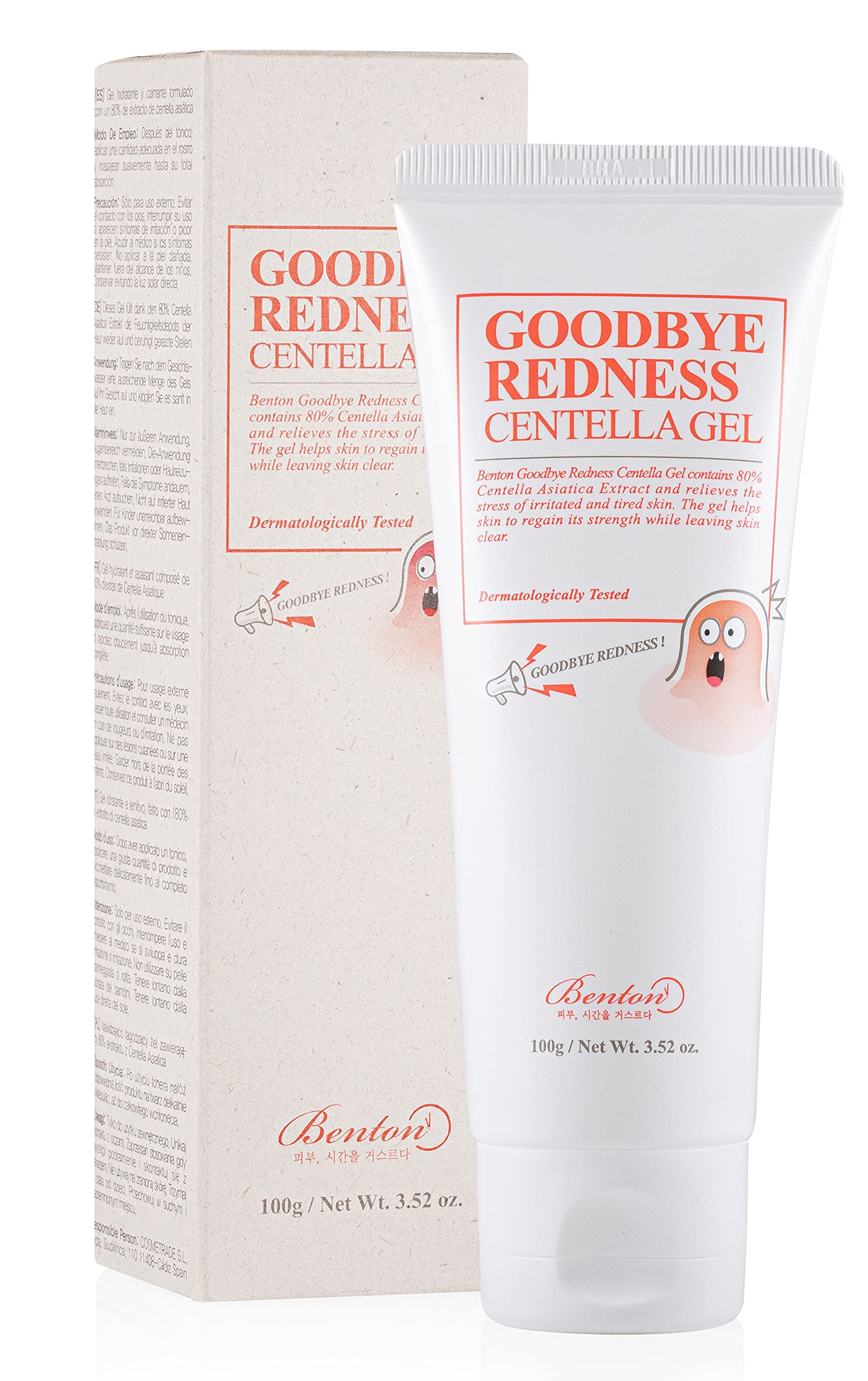 Foto 3 pulgar | Gel Benton Goodbye Redness Centella Con Centella Asiática, 100 Ml - Venta Internacional.