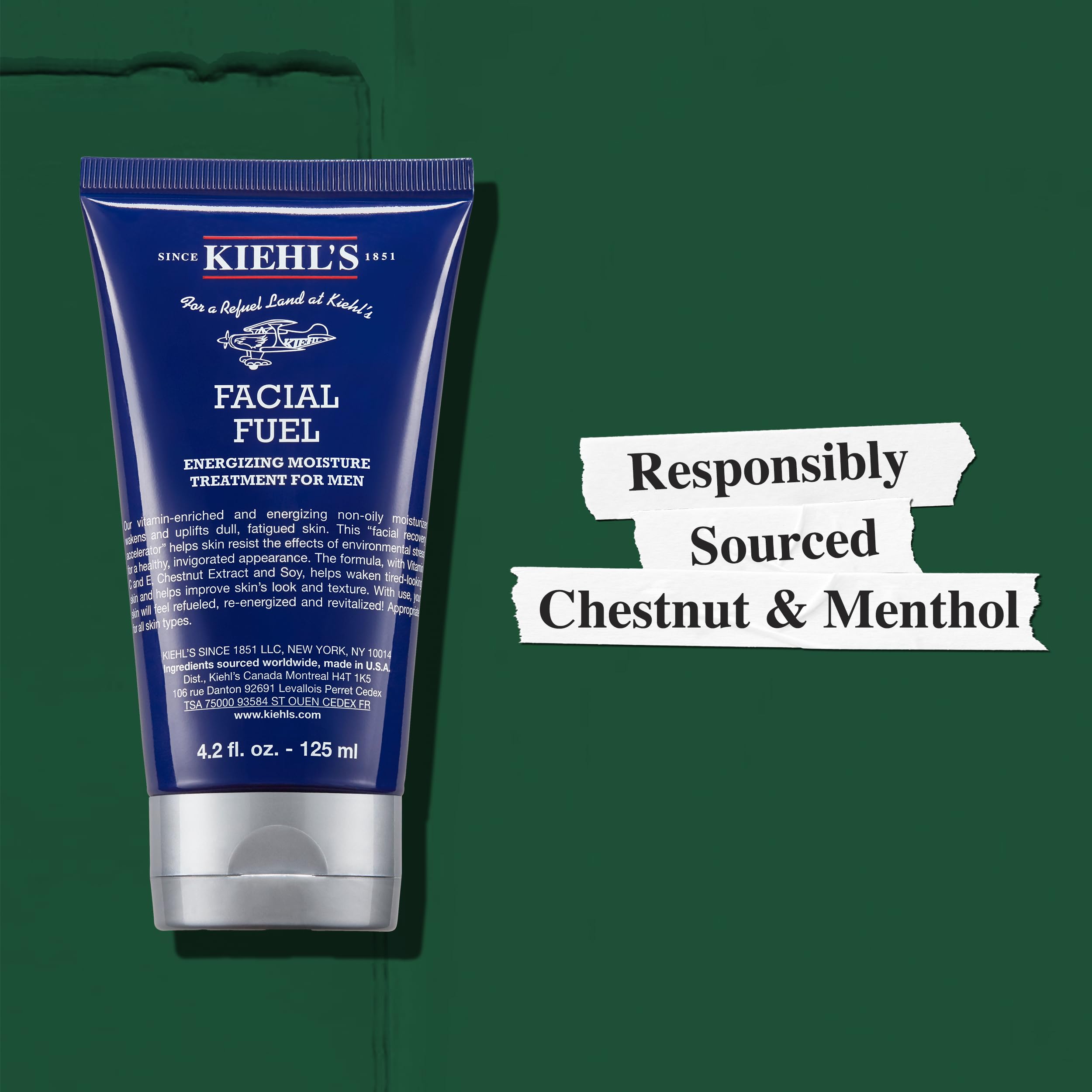 Foto 8 pulgar | Crema Hidratante Kiehl's Facial Fuel Para Hombre Con Vitamina C 125 Ml - Venta Internacional.