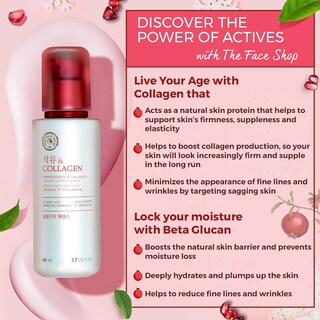 Foto 3 | Sérum The Face Shop Para Aumentar El Volumen Con Granada Y Colágeno - Venta Internacional.