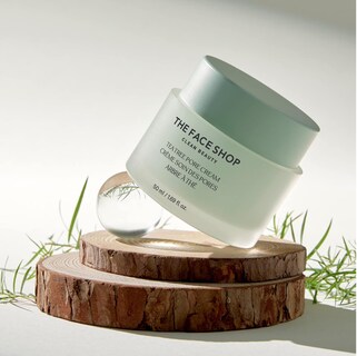 Foto 6 | Cream The Face Shop, Minimizador De Poros Con Forma De Árbol De Té, Hidratante, 50 Ml - Venta Internacional.