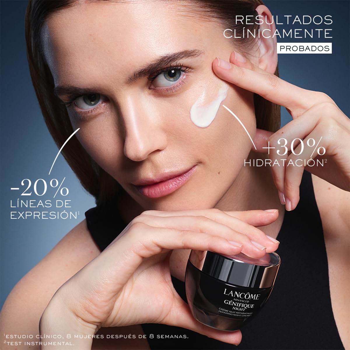 Foto 4 pulgar | Crema De Noche Lancôme Advanced Génifique W/ Bifidus 50 Ml - Venta Internacional.