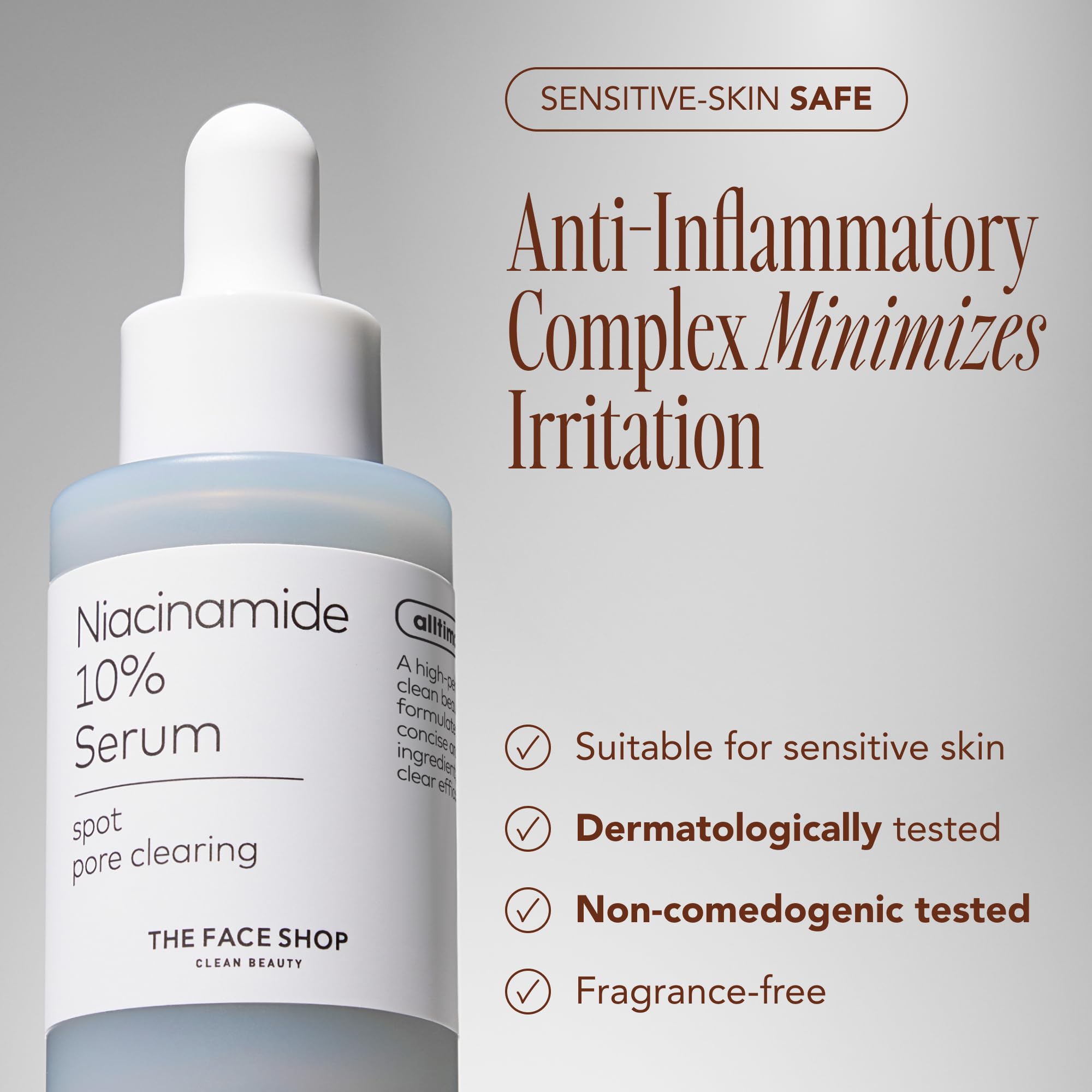 Foto 5 | Sérum The Face Shop Alltimate Niacinamida 10% Con Cafeína 30 Ml - Venta Internacional.